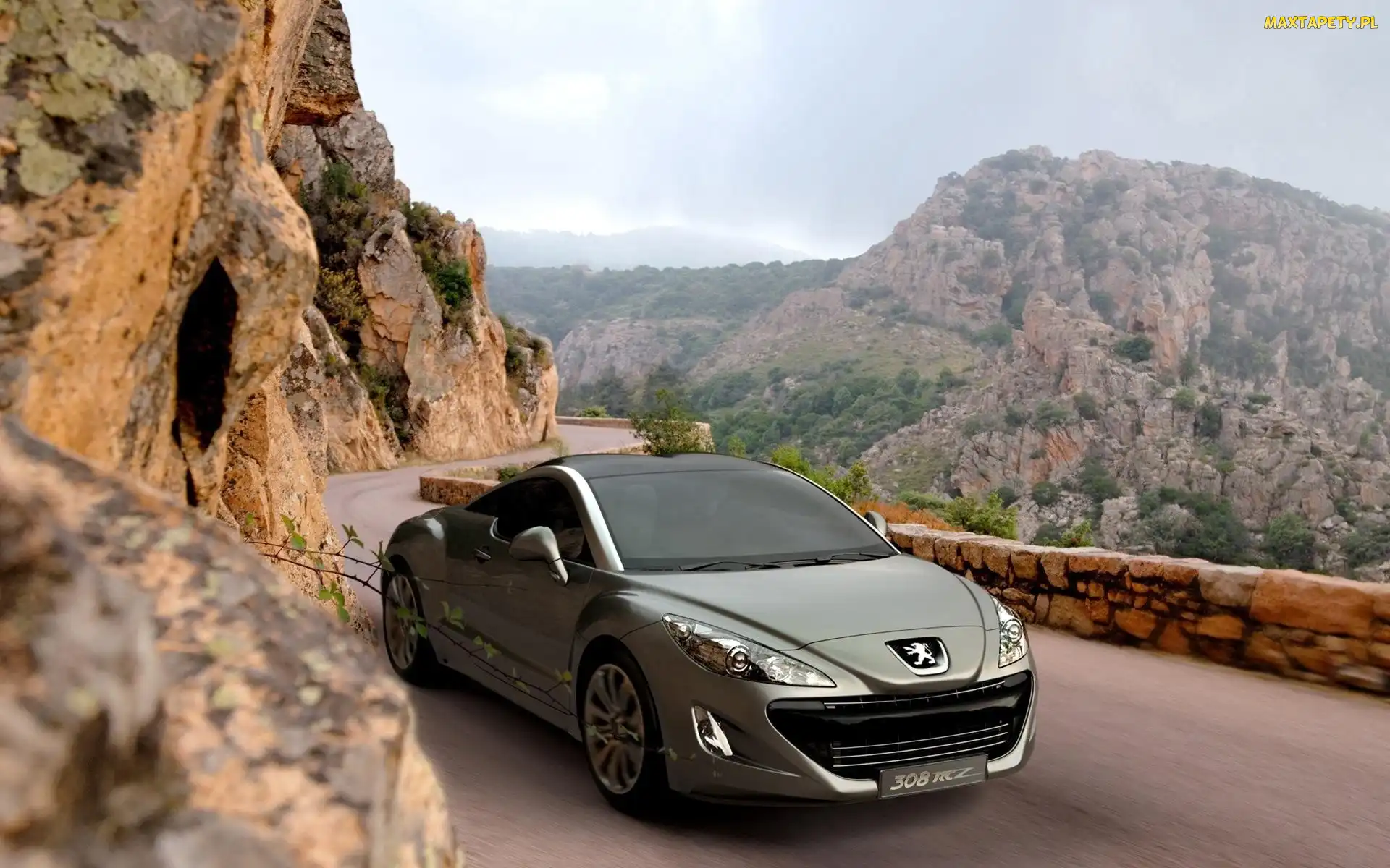 Droga, Peugeot 308Rz, Góry