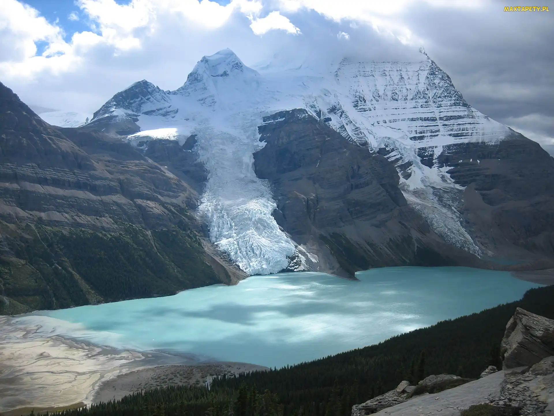 Berg, Jezioro, Góry, Lakes, Kanada