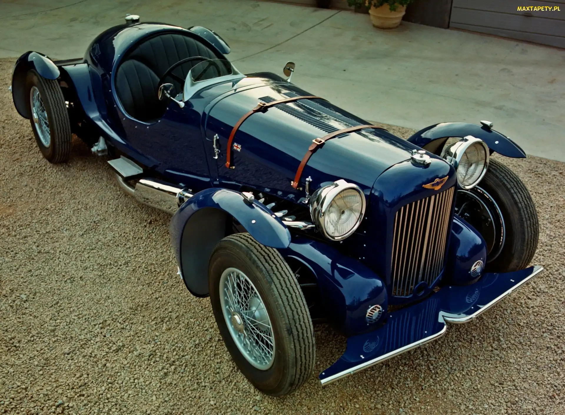 Aston Martin, Samochód Zabytkowy, Granatowy