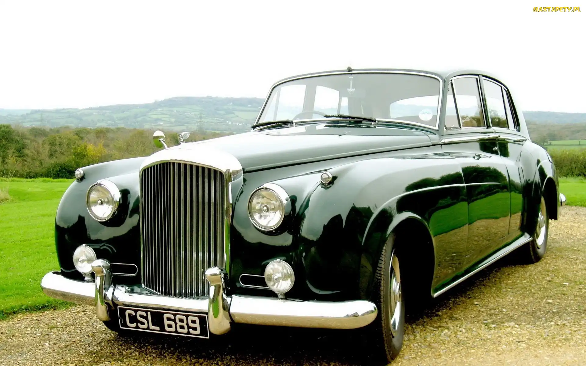 Zielony, Retro, Bentley