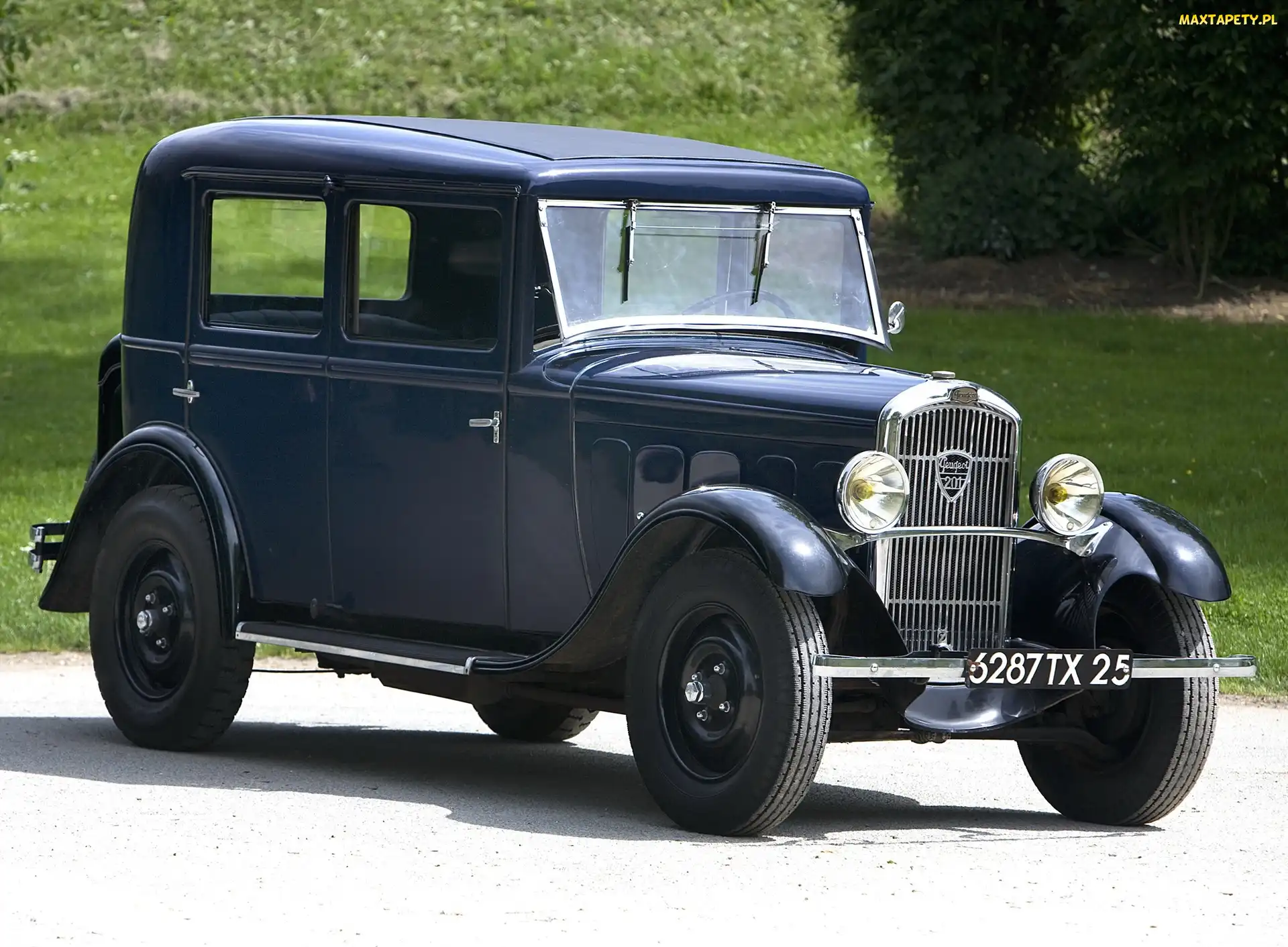 Zabytkowy, Samochód, Peugeot