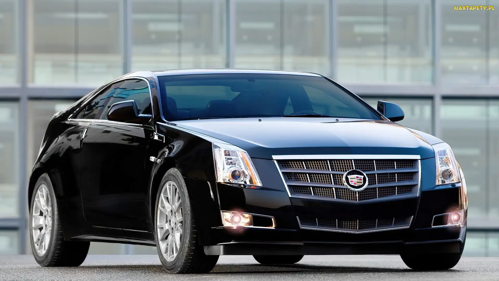 Czarny, Samochód, Cadillac SRX Coupe