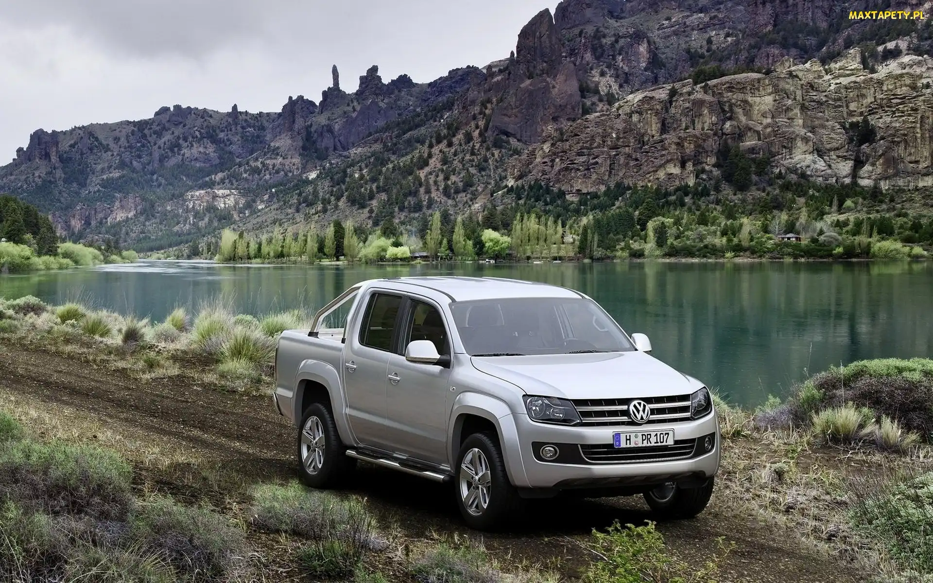 Góry, Volkswagen Amarok, Jezioro