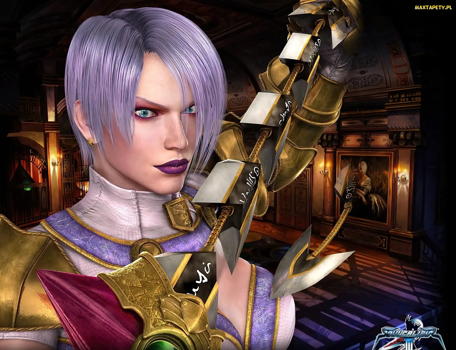 Kobieta, Miecz, Soul Calibur III, Ivy