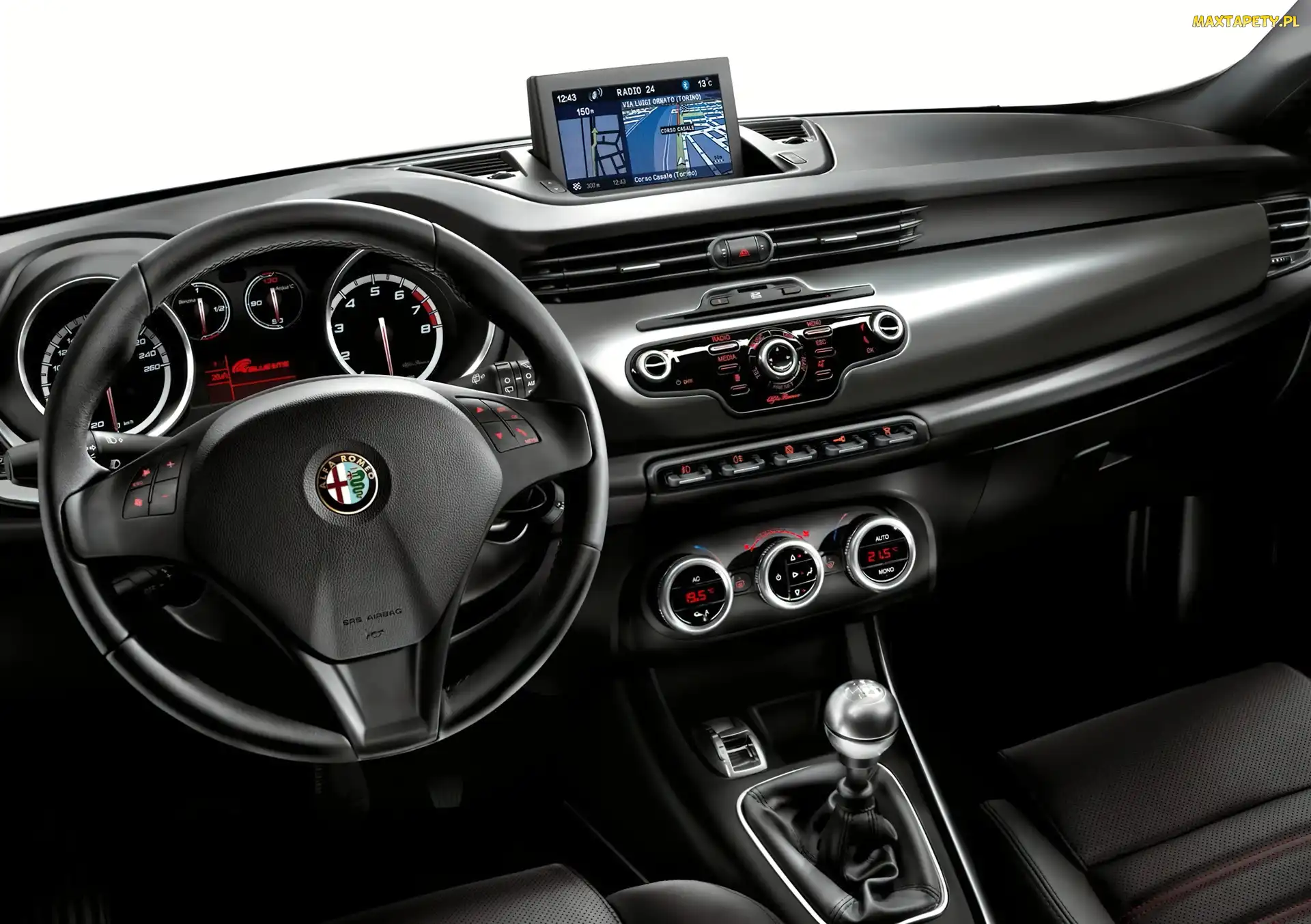 Giulietta, Gps, Kierownica, Wnętrze, Alfa Romeo