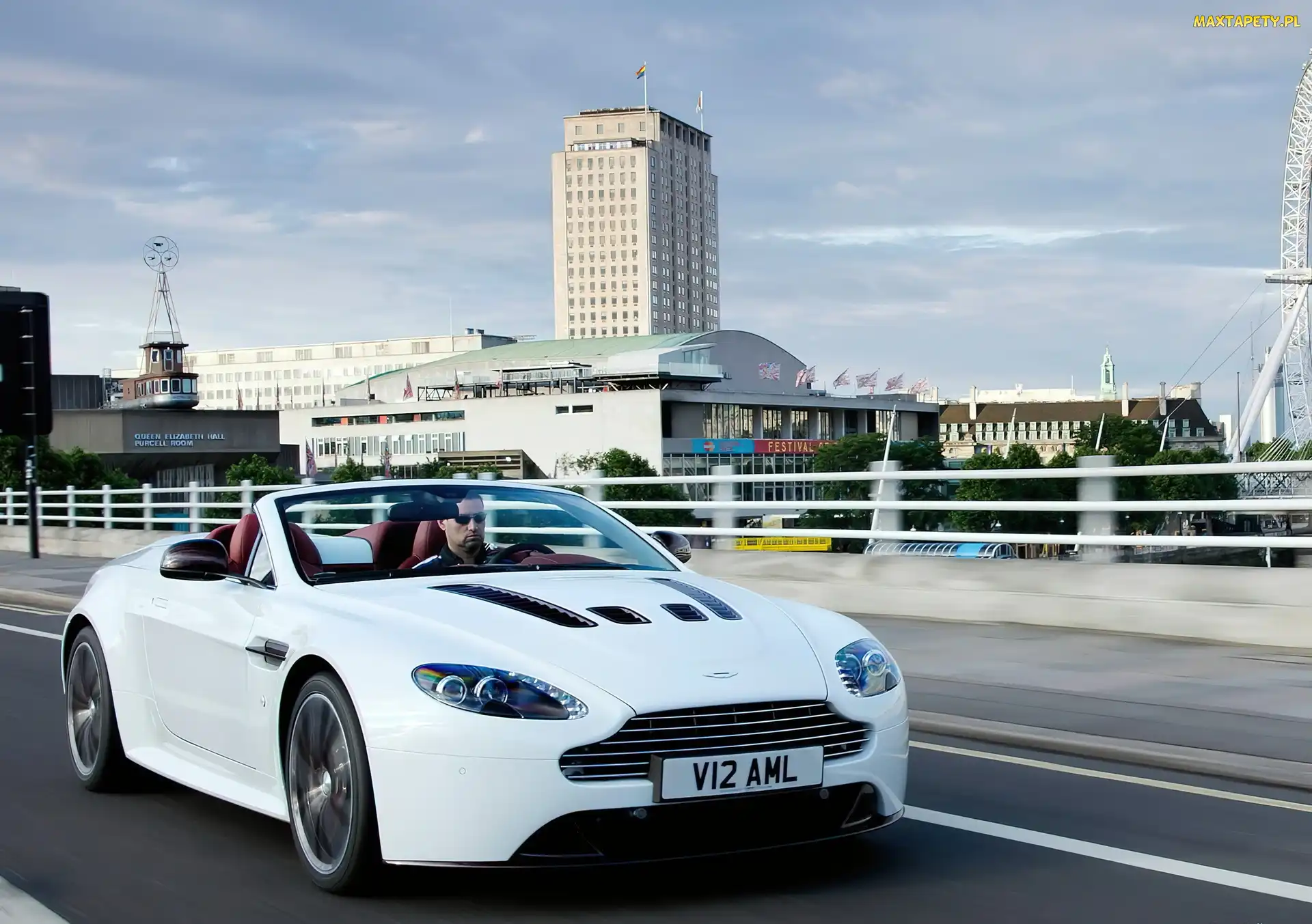 V12, Vantage, Biały, Aston Martin