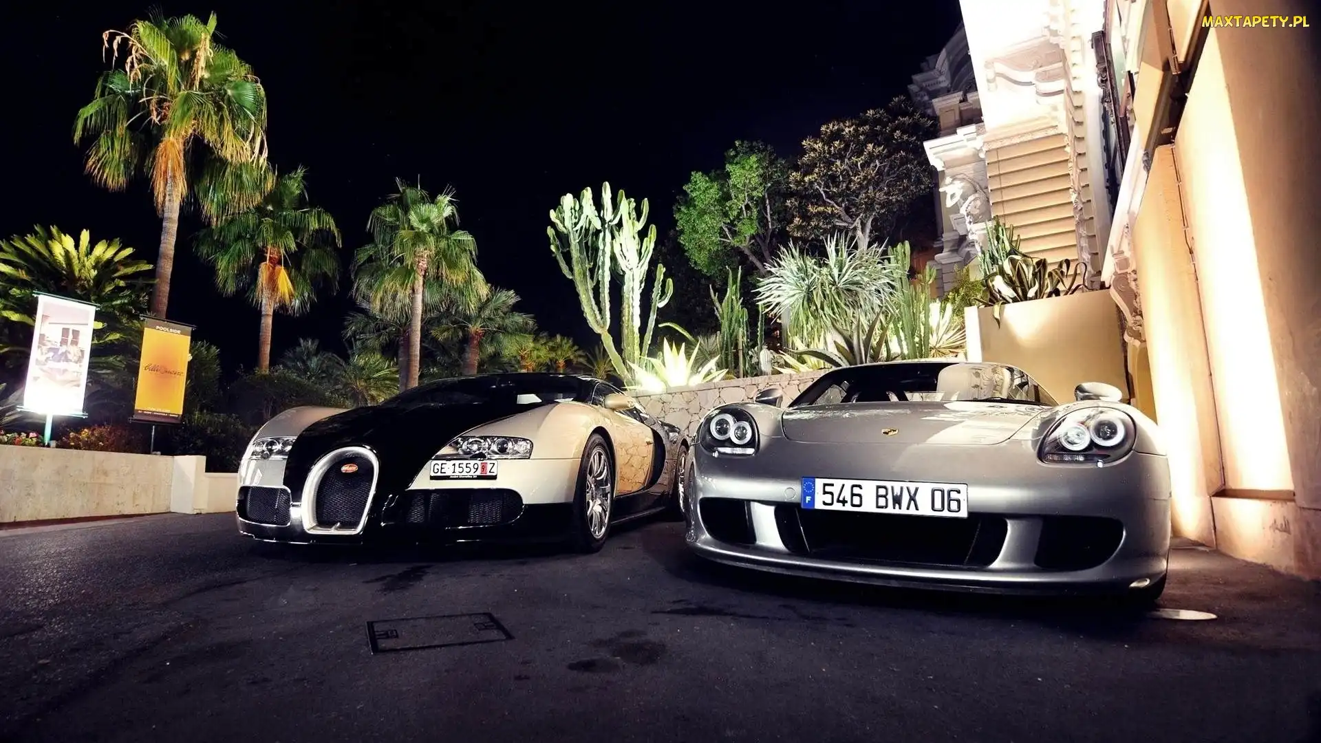 Dwa, Porsche Carrera Veyron, Kaktusy