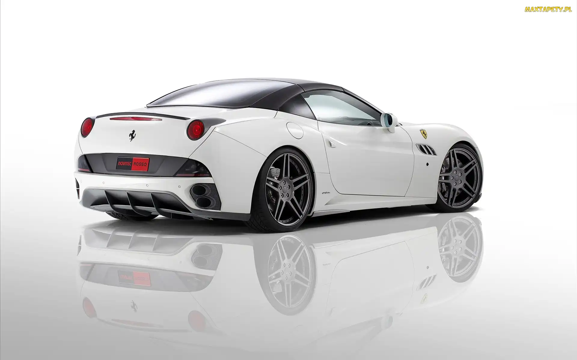 California, Felgi, Światła, Białe, Ferrari