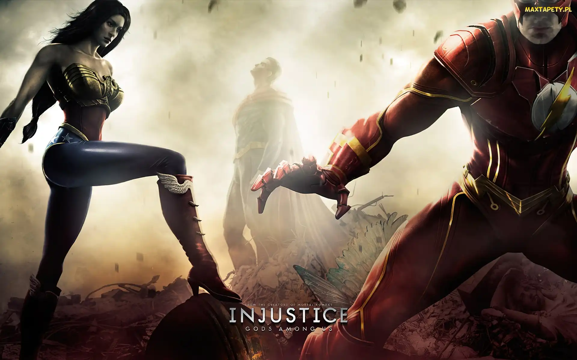 Wondar Woman, Flash, Injustice Gods Among Us
