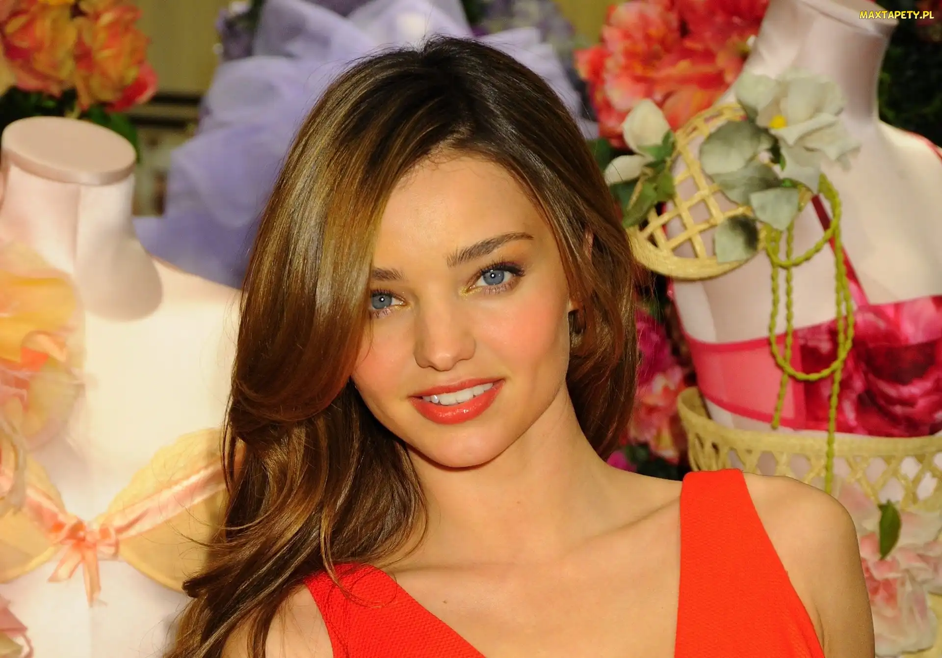 Makijaż, Uśmiech, Miranda Kerr