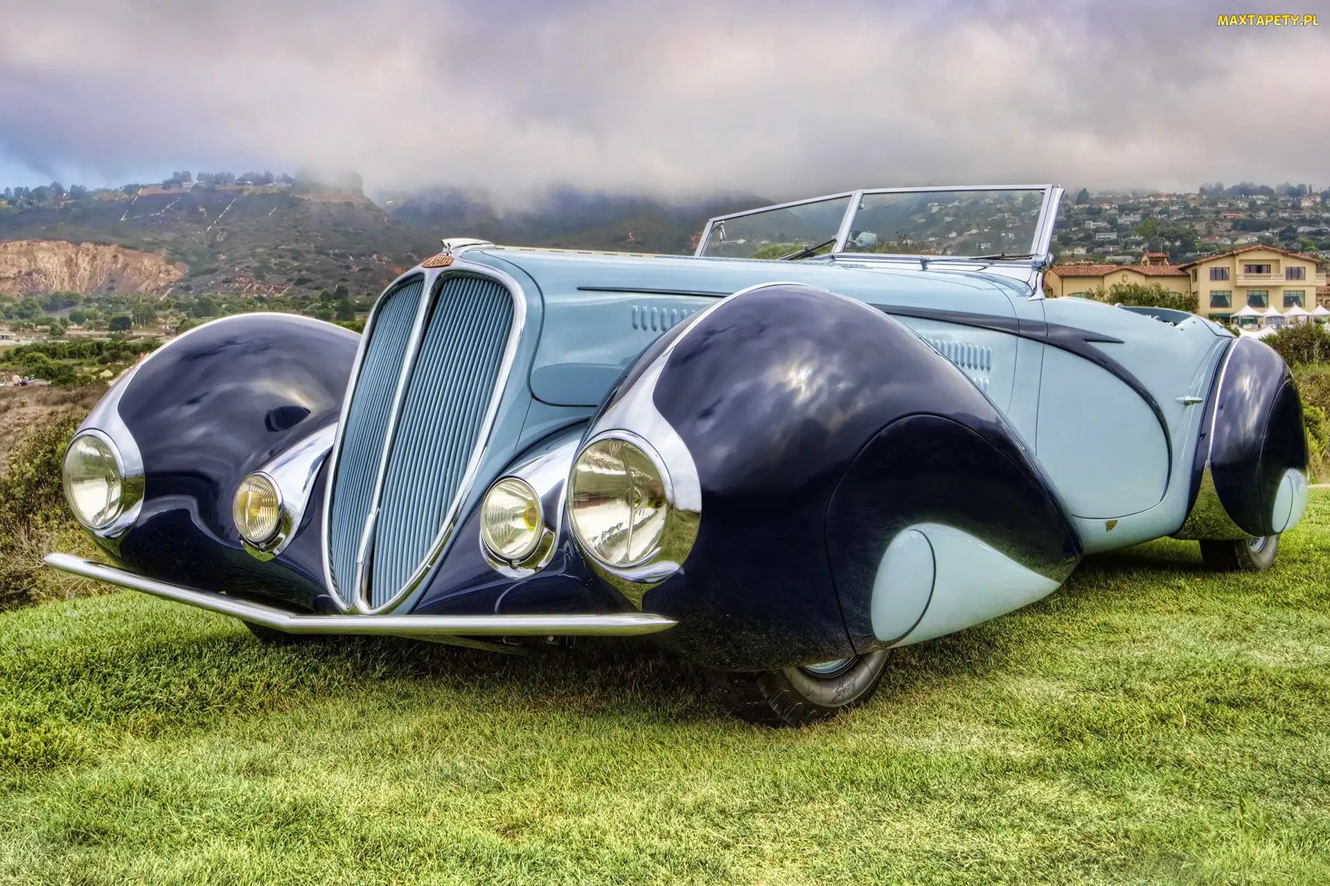 Delahaye 135M, Miasto, Góry