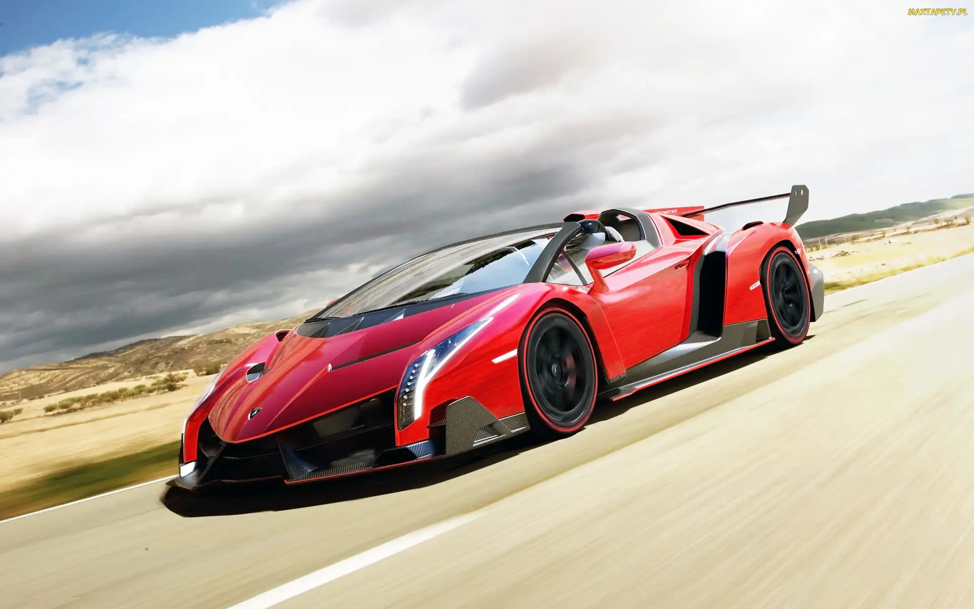 Lamborghini Veneno Roadster, Czerwone