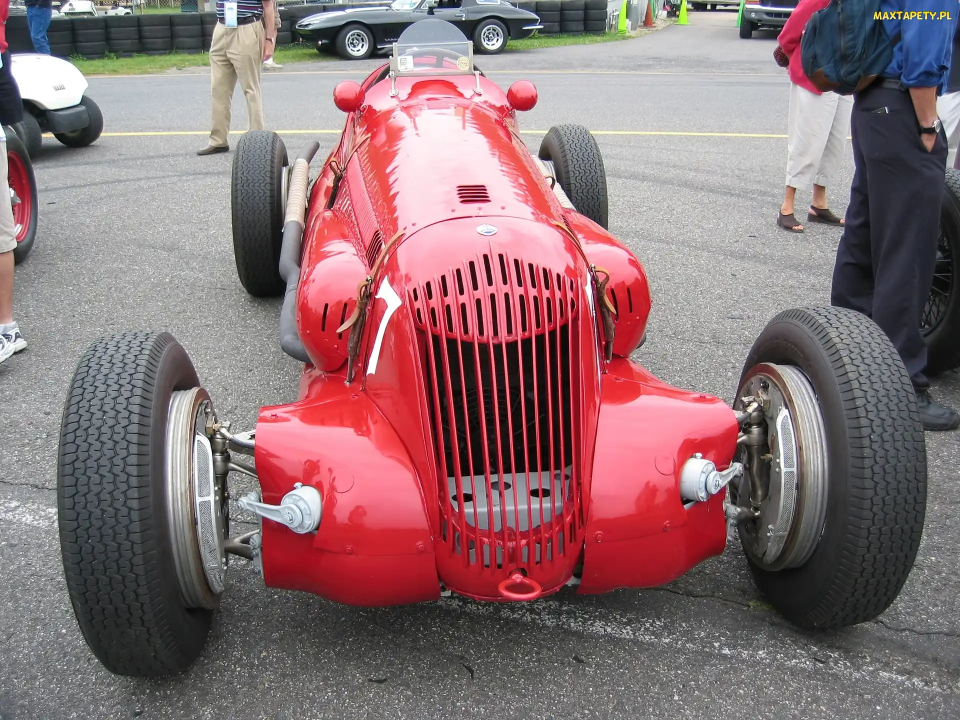 zderzak, koła , Maserati, z przodu