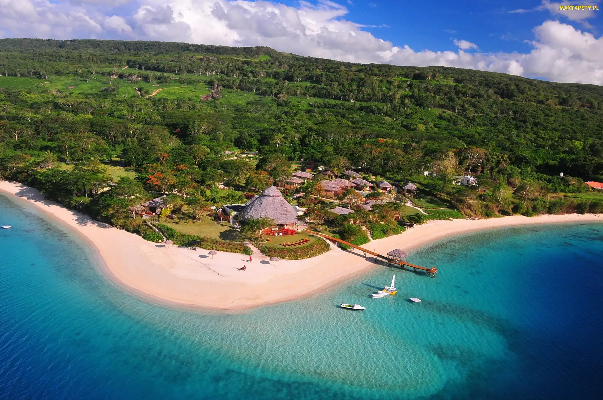 Wyspa, Vanuatu, Oceania, Plaża, Kurort, Ocean