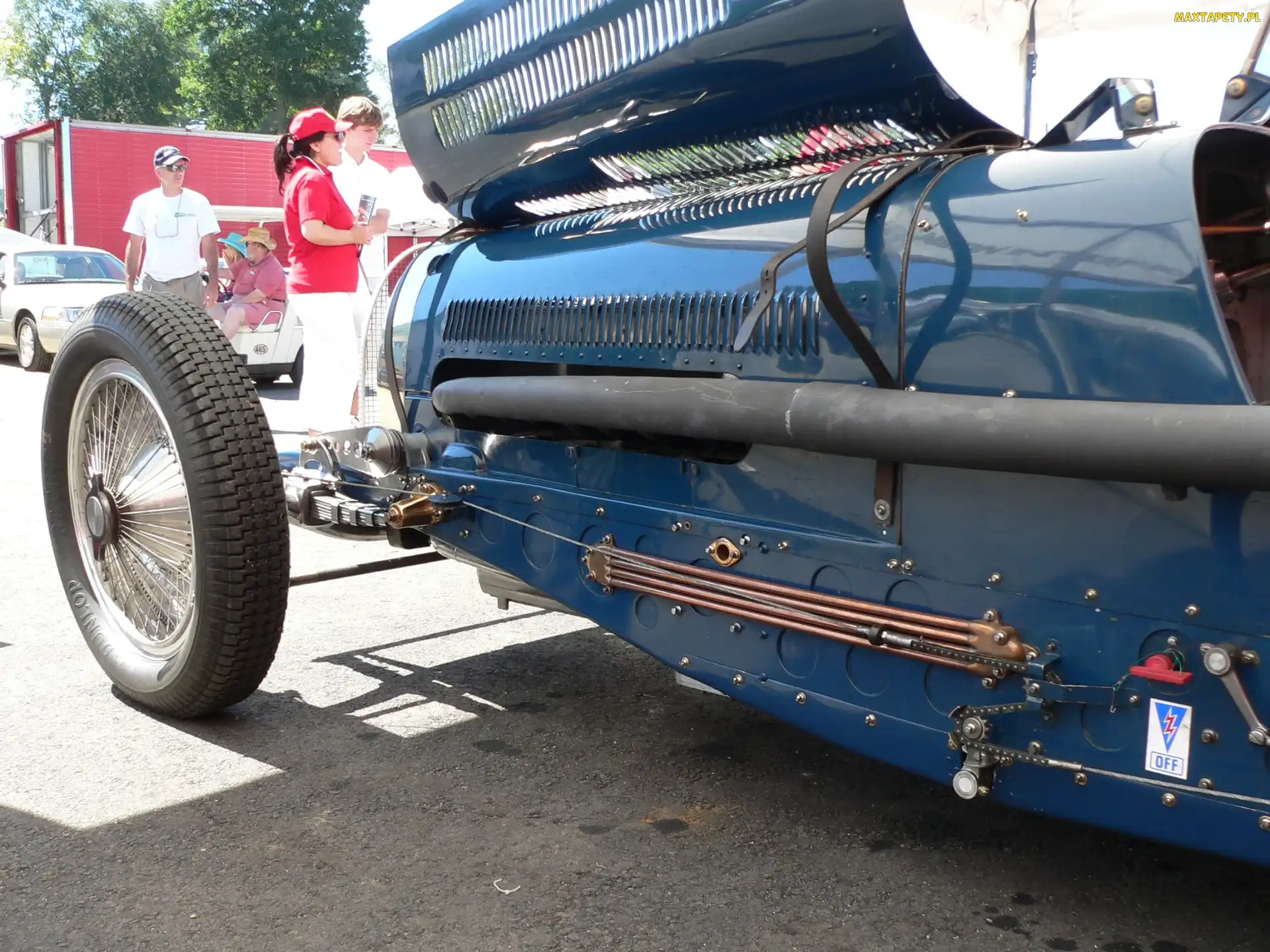 koło , maska, Bugatti
