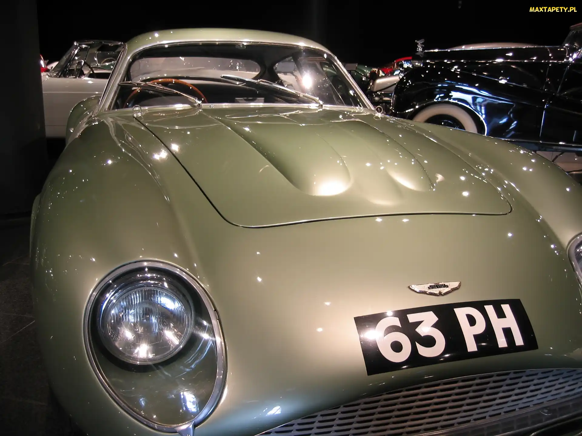 światła, wycieraczki, Aston Martin