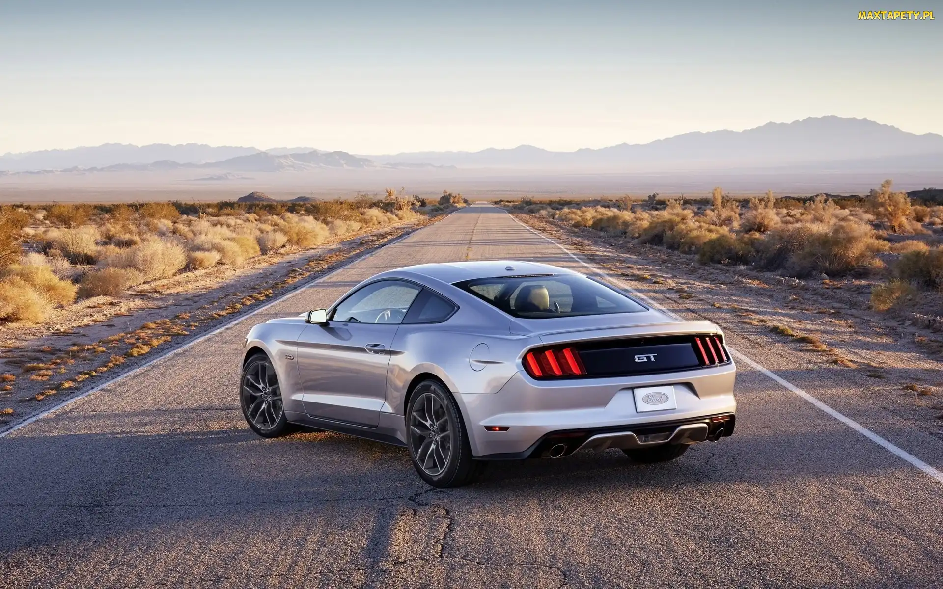 Góry, Droga, Ford, Mustang