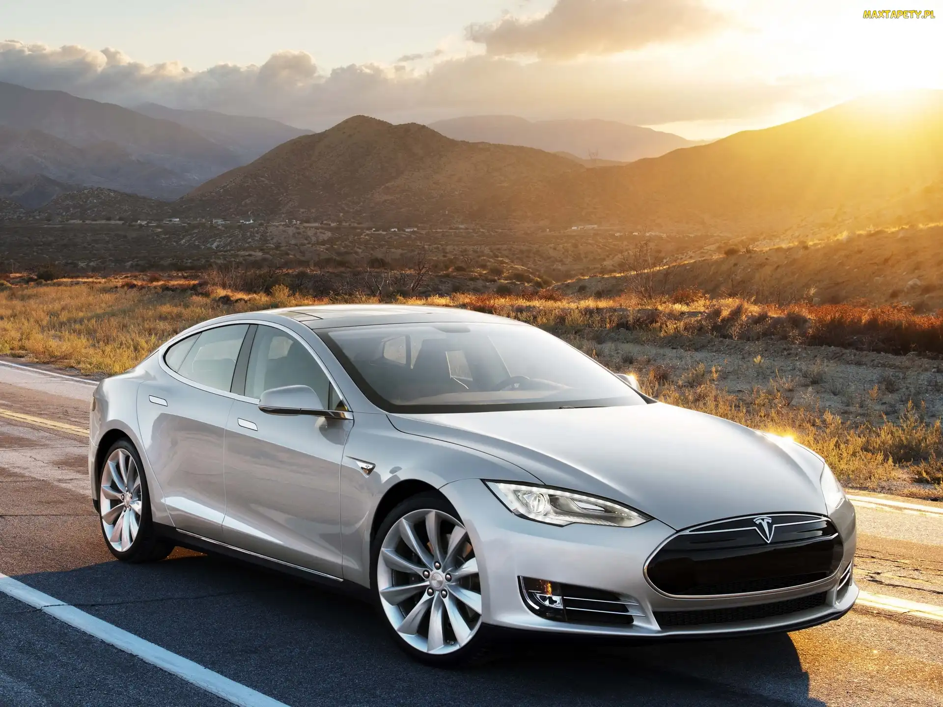 Model S, Góry, Tesla