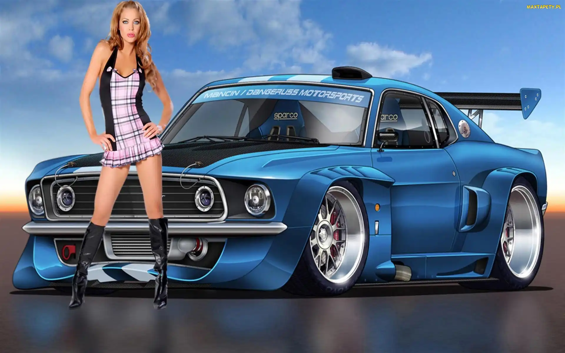 Girl car, Prototyp, Kobieta