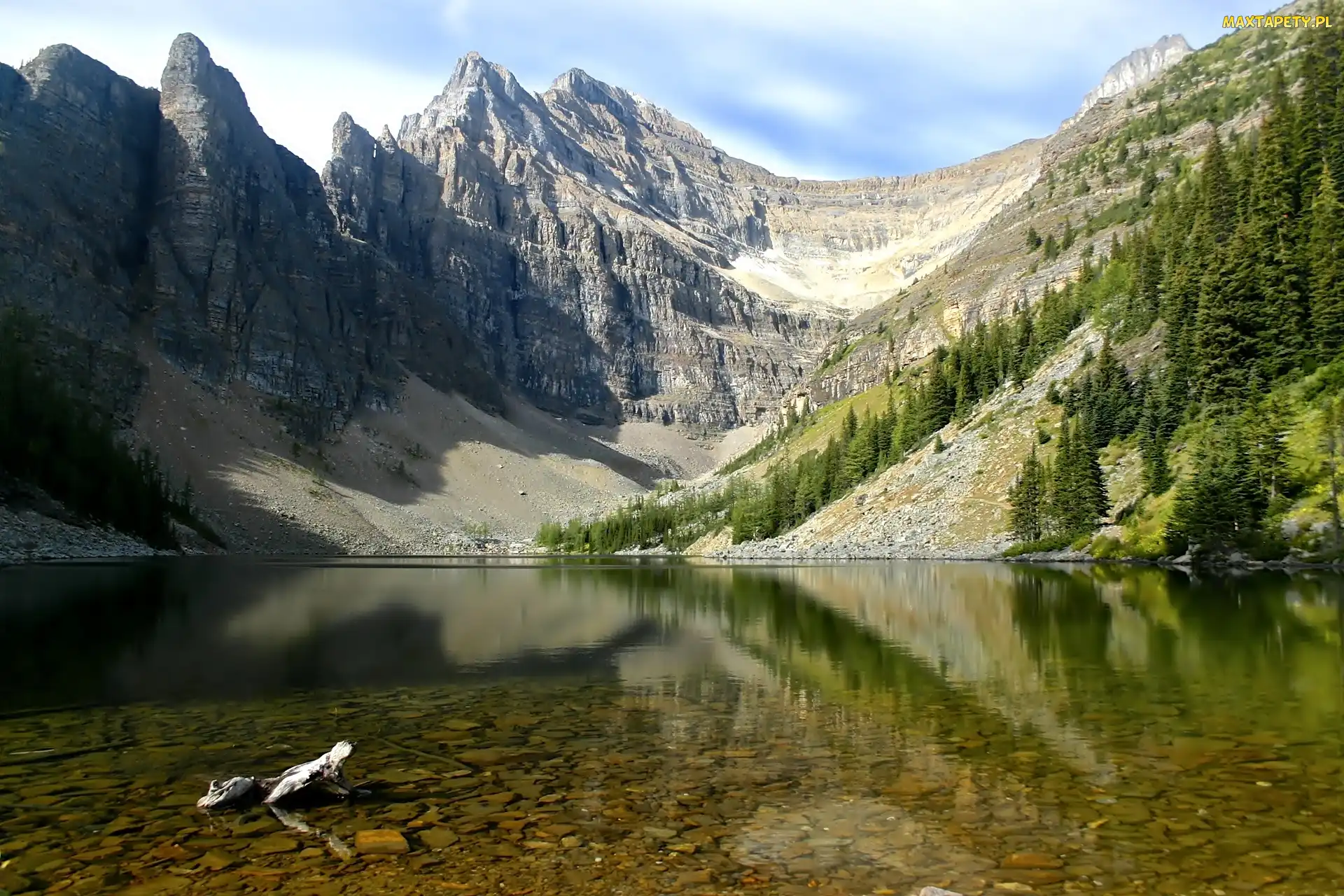 Jezioro, Świerki, Góry