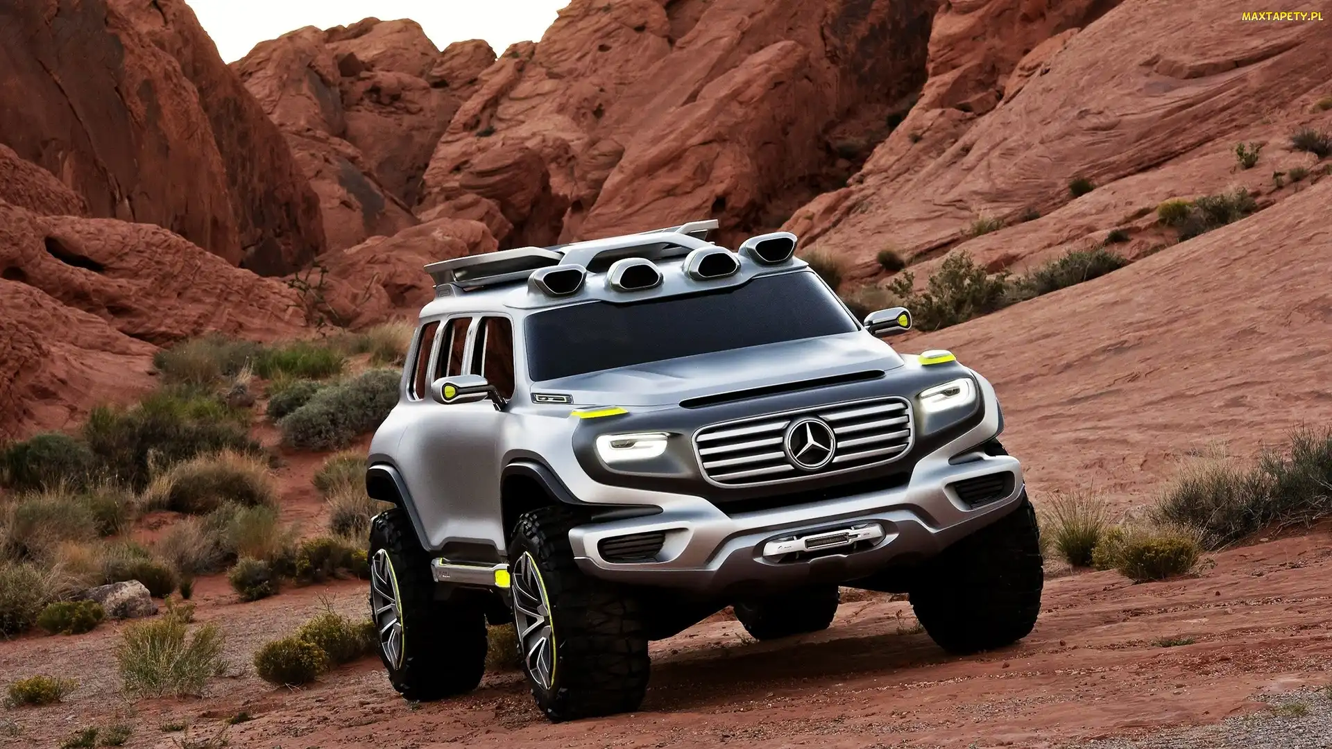 Skały, Koncepcja, Mercedes, Ener G Force