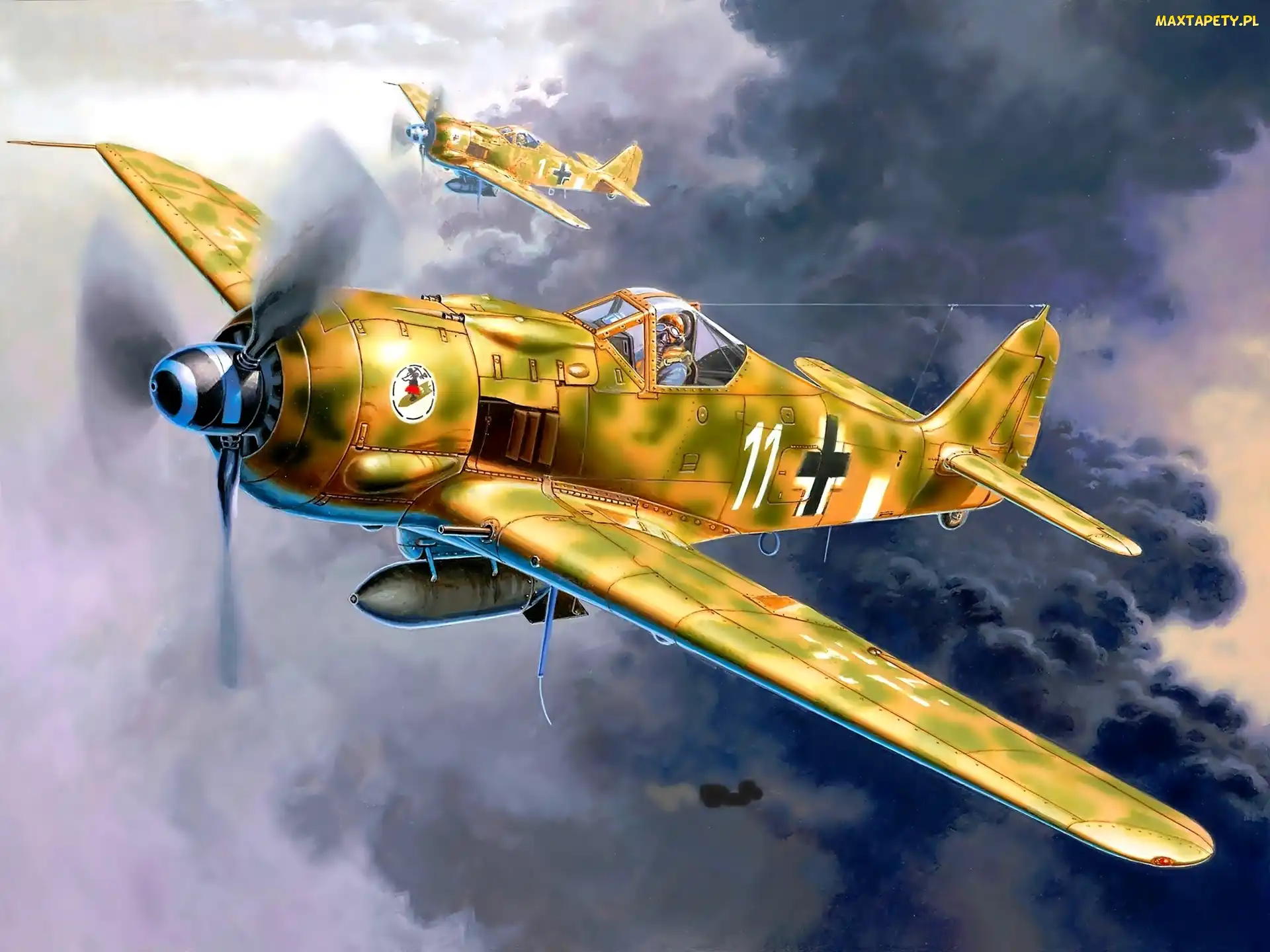 F-8, Wf190, Dwa, Samoloty