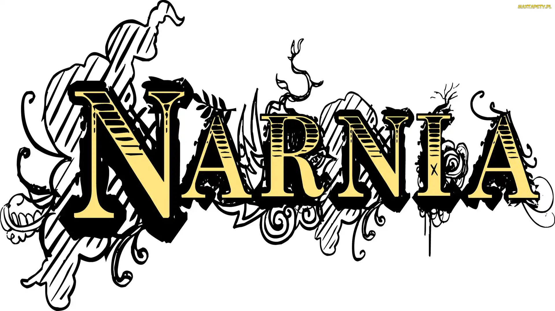 Narnia, 2D, Grafika, Napis