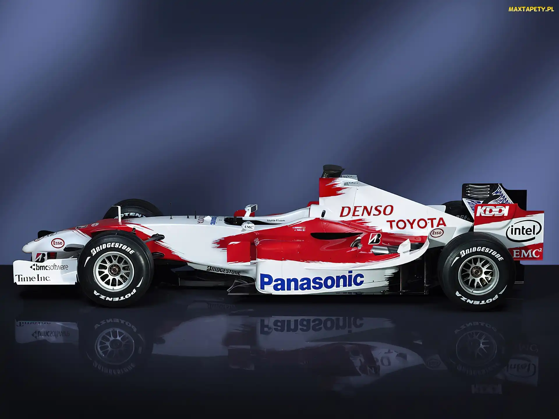 Formuła 1, bolid, spojler, Panasonic , koła, opony