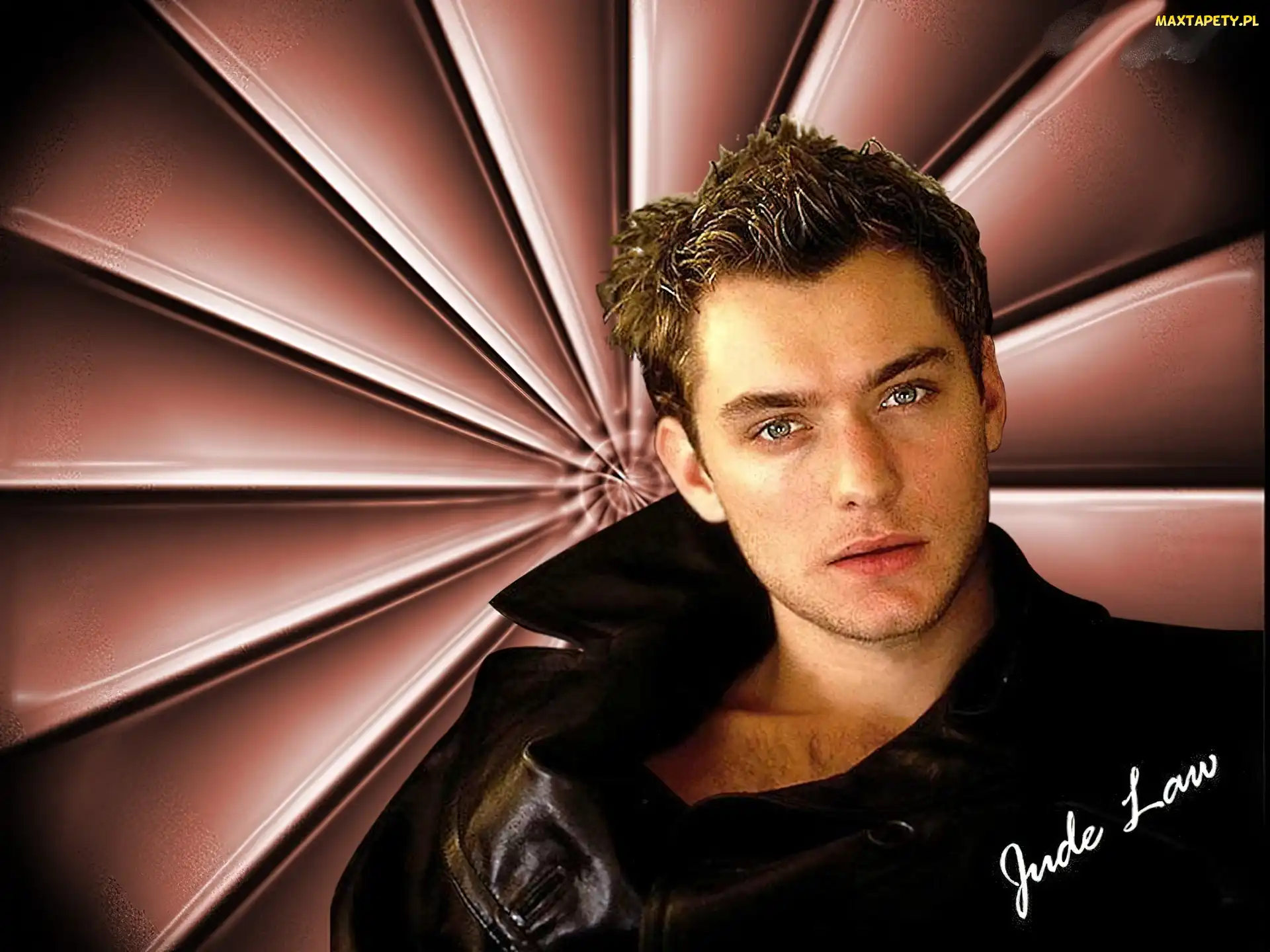blond włosy, niebieskie oczy, Jude Law