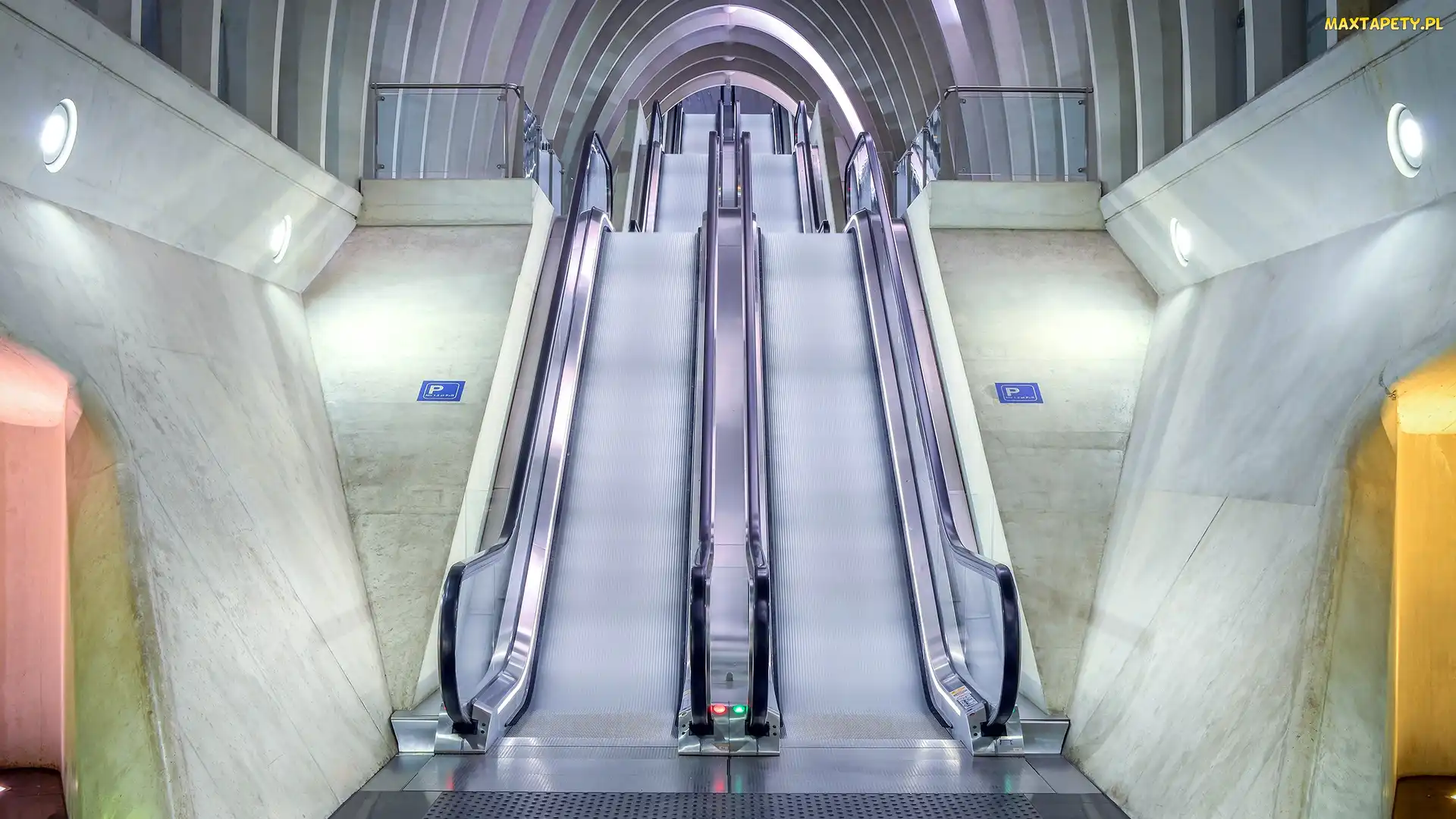 Metro, Wejście, Ruchome, Schody