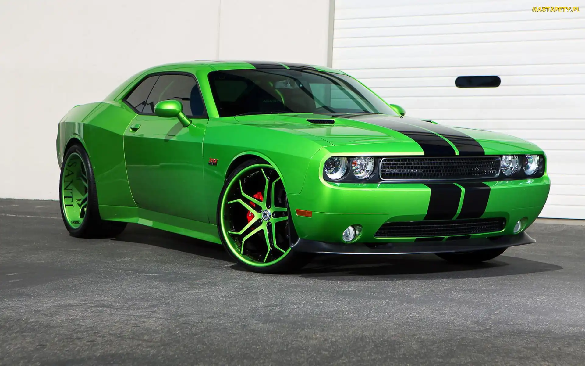 Dodge, Challenger, Zielony