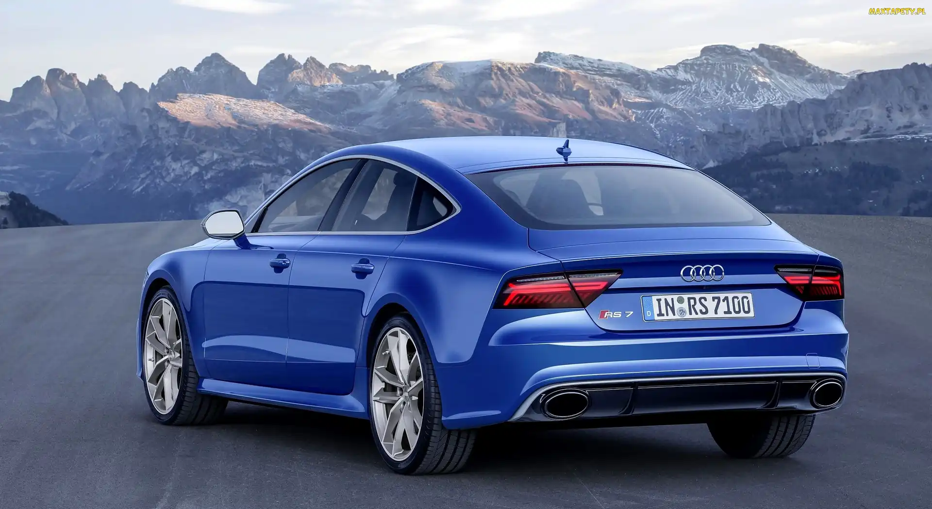 Niebieskie, RS7, Audi