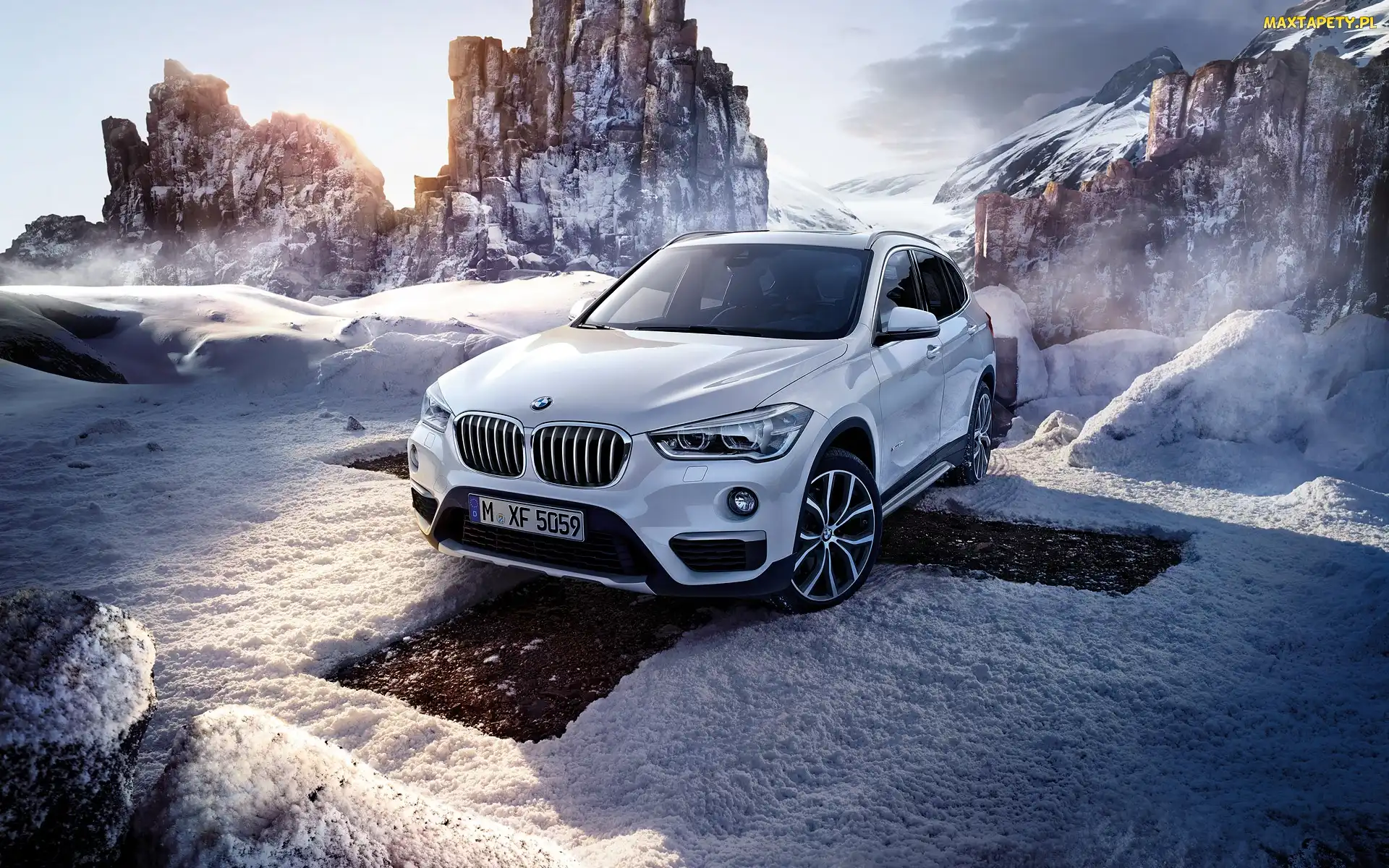 BMW, Zima, 2016, X1, Białe