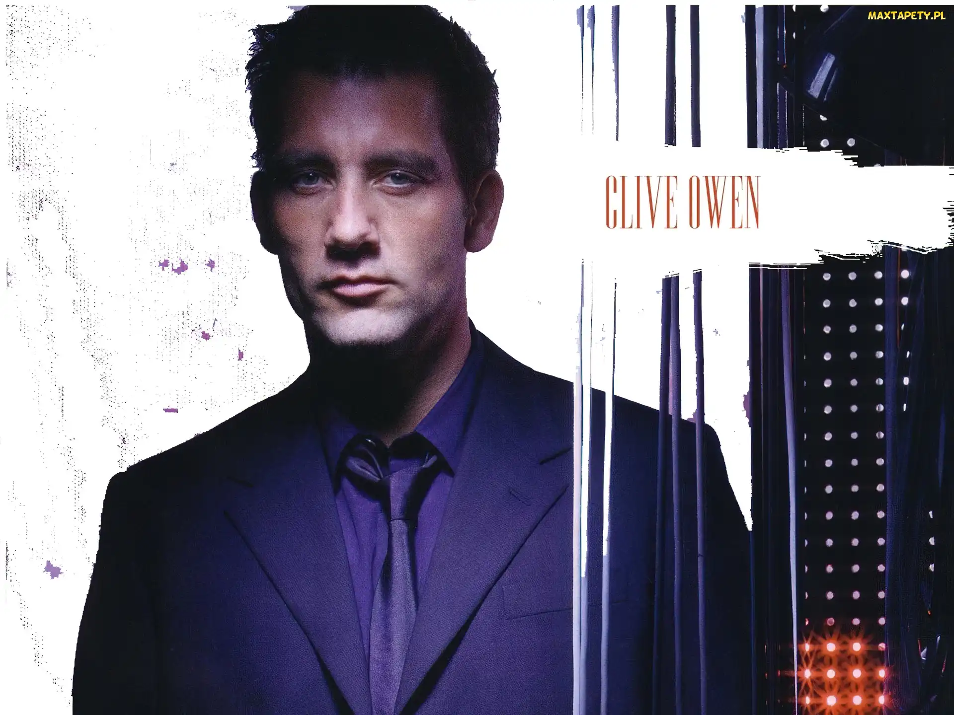 garnitur, krawat, Clive Owen