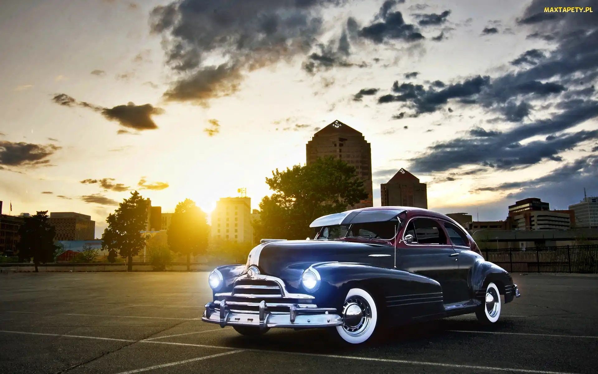 Światła, Streamliner, Samochód, Pontiac