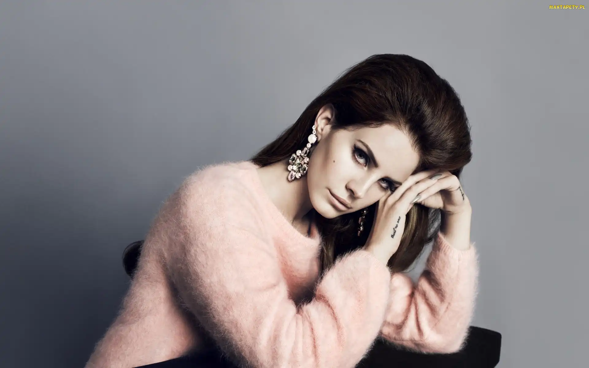 Brunetka, Lana Del Rey, Piosenkarka, Kolczyk, Kobieta
