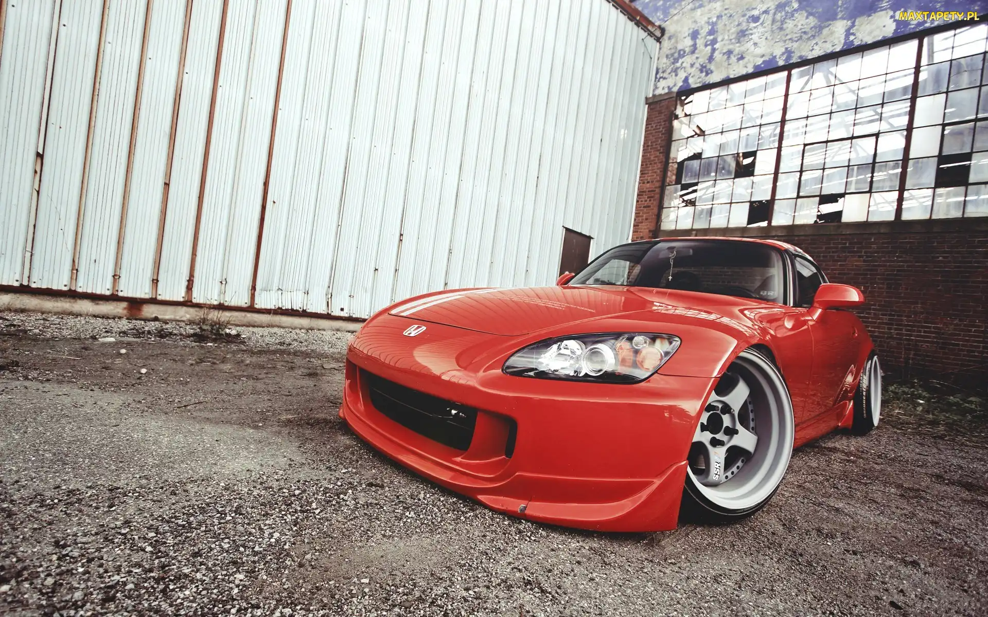 Czerwony, Honda S2000, Samochód