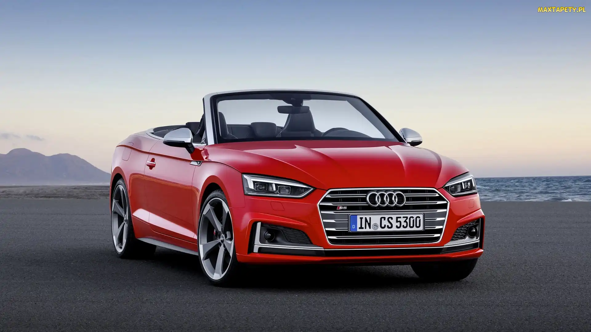 Cabrio, S5, Czerwone, Audi