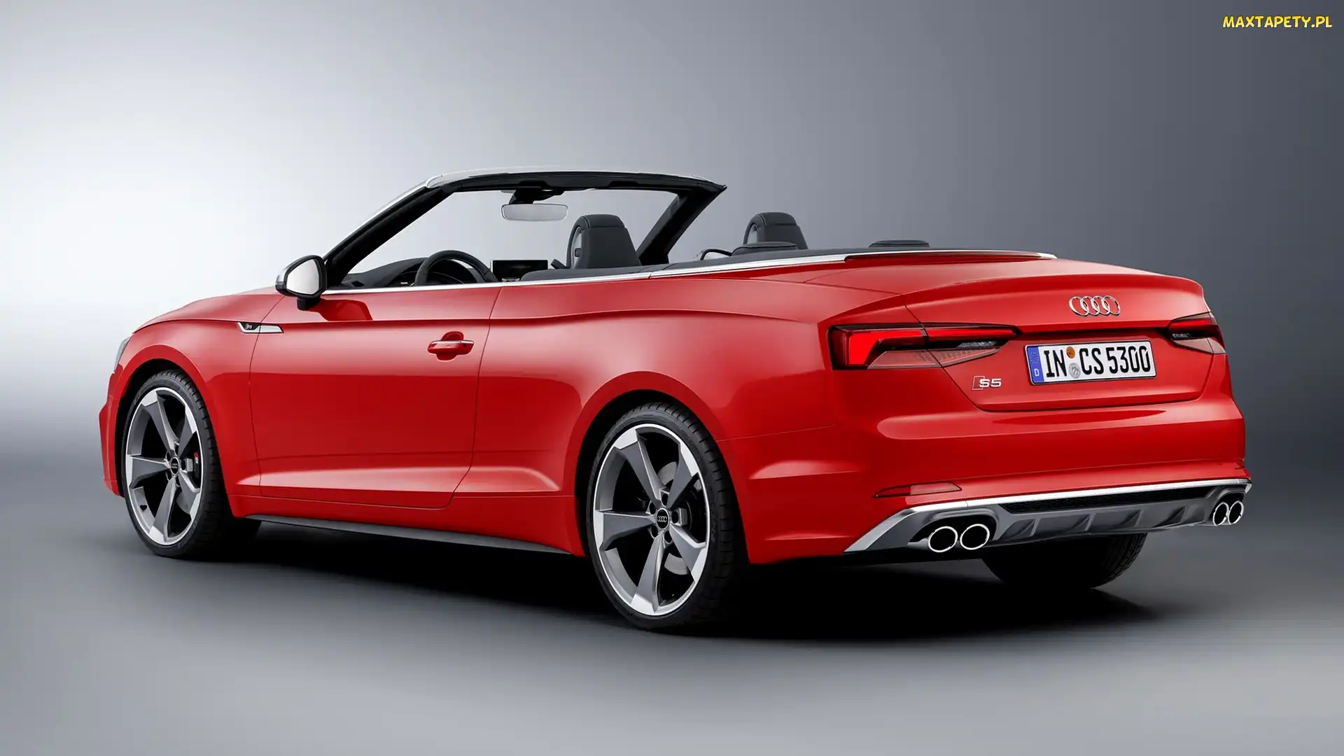 Audi S5, Cabrio, Czerwone