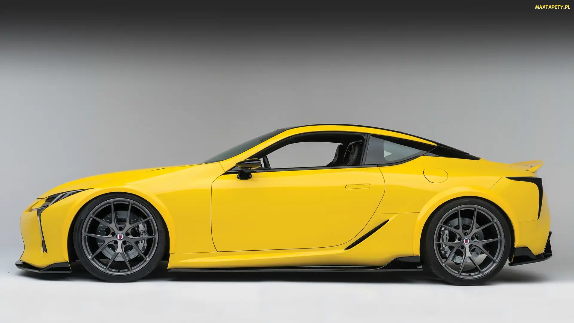 Lexus LC 500, Bok, Żółty