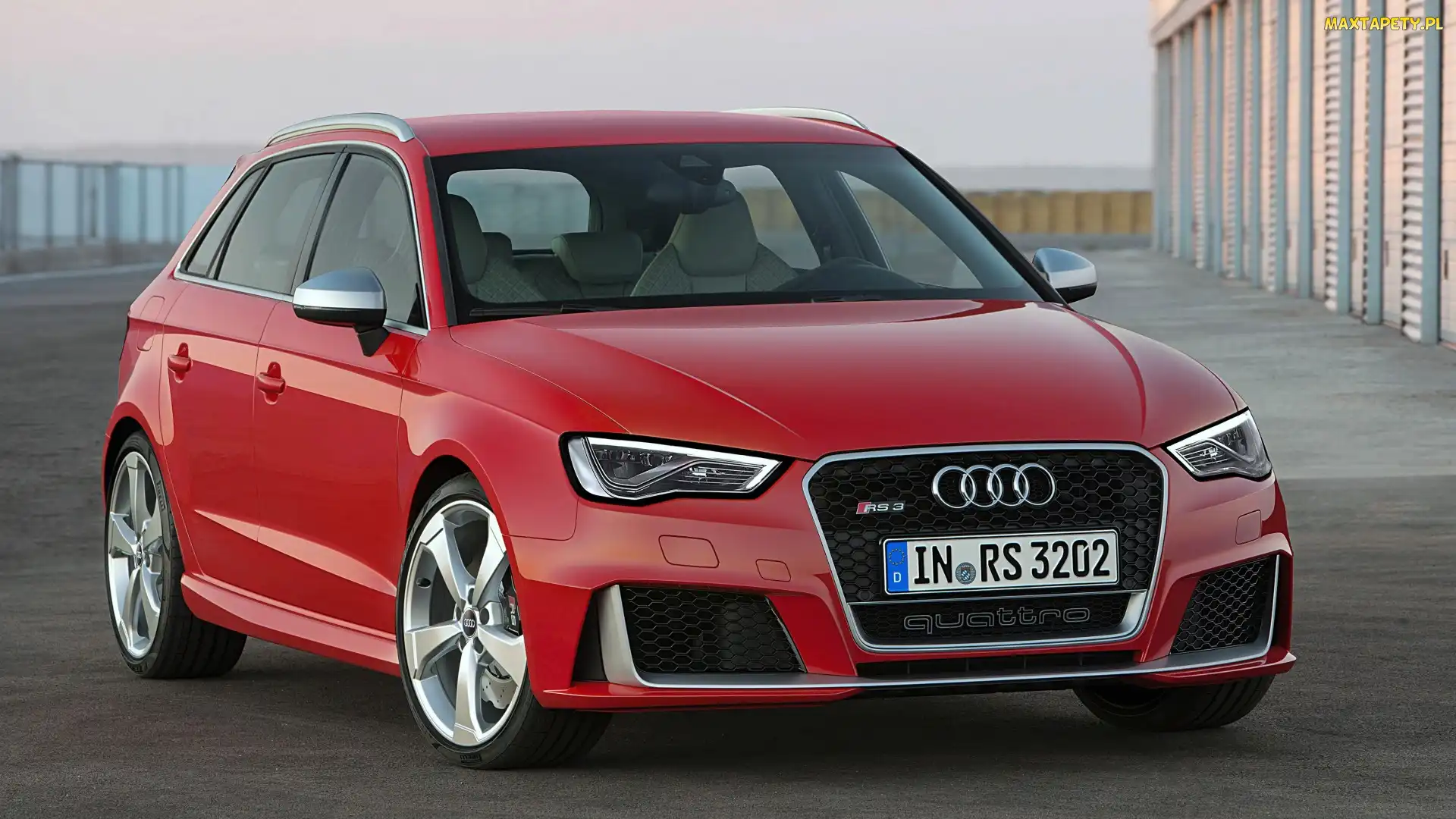 Czerwone, 2015, Audi RS3 Sportback