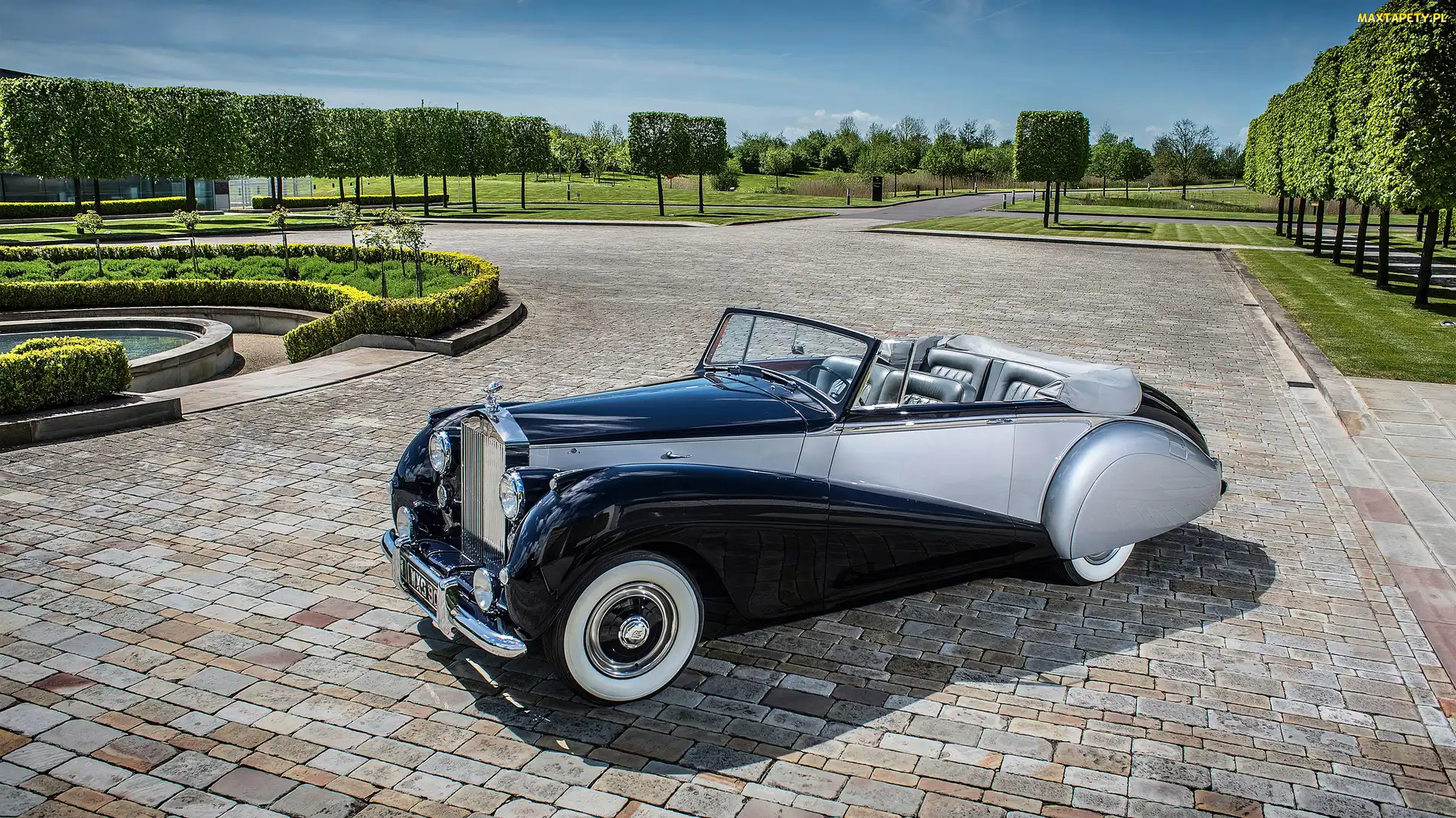 Park, 1952, Zabytkowy, Rolls Royce Silver Dawn