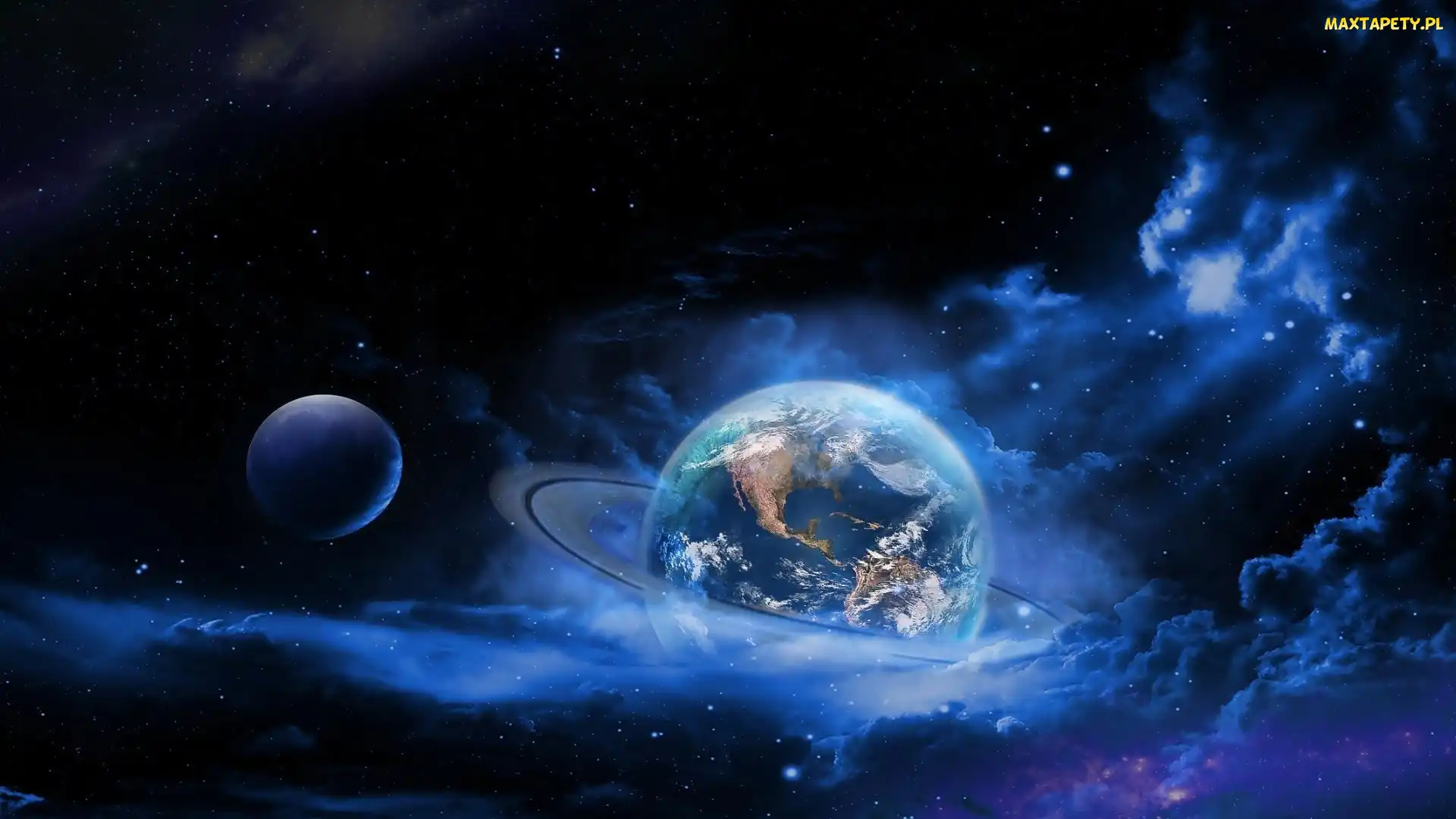 Planety, Fantasy, Kosmos, Gwiazdy