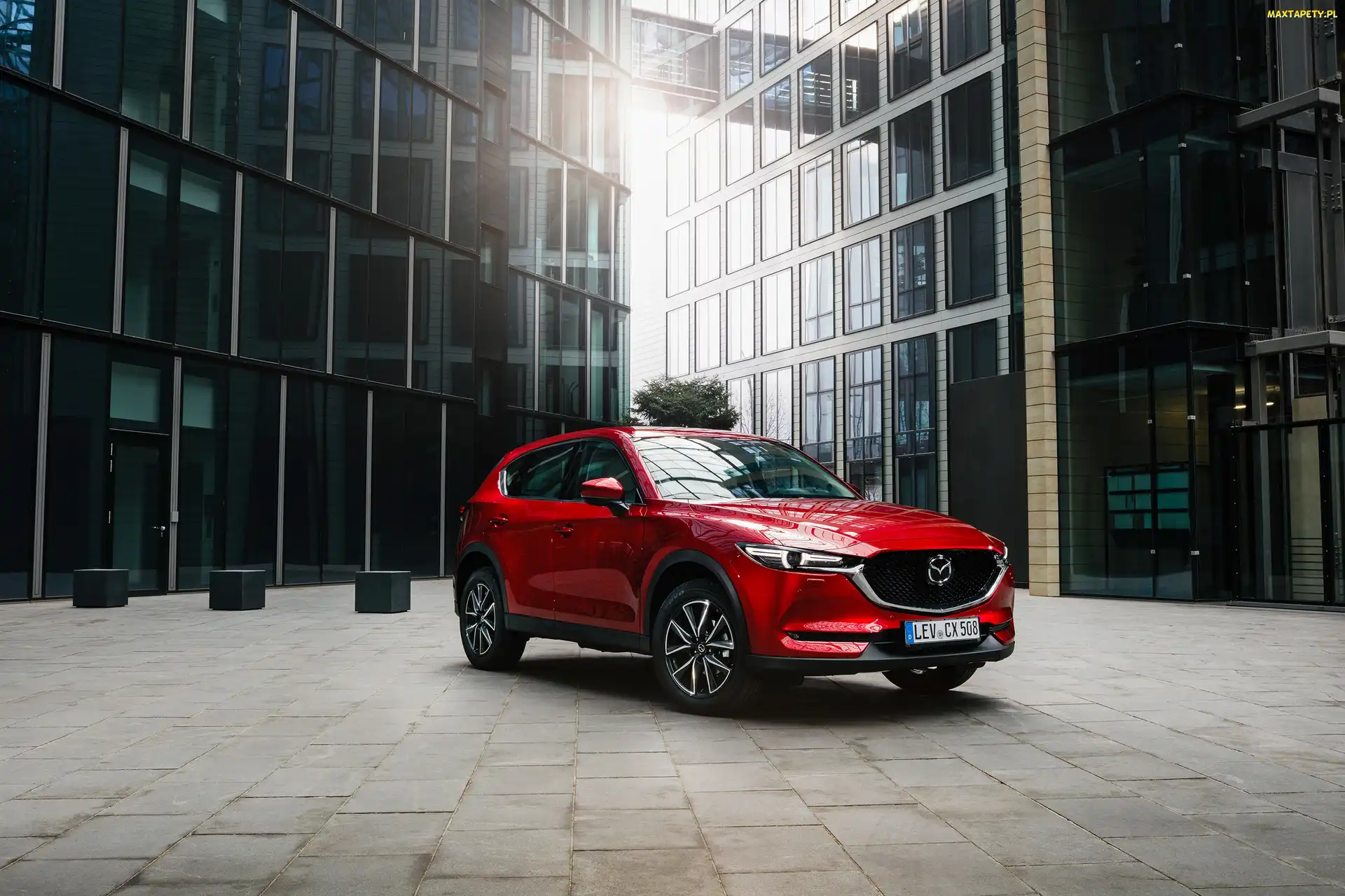 Mazda CX-5, 2017, Czerwona