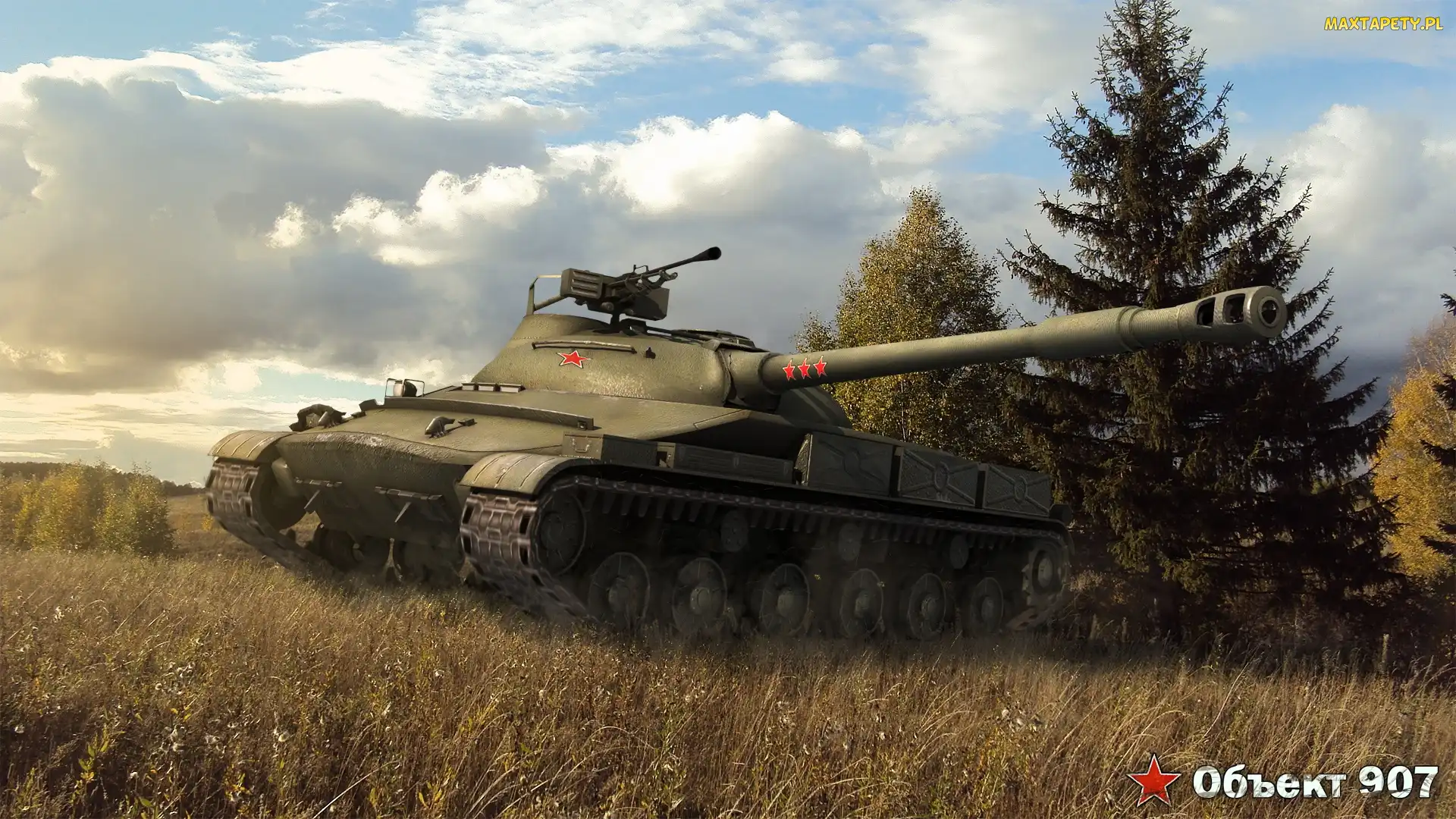 World of tanks, Pejzaż, Obiekt 907, Czołg, Gra