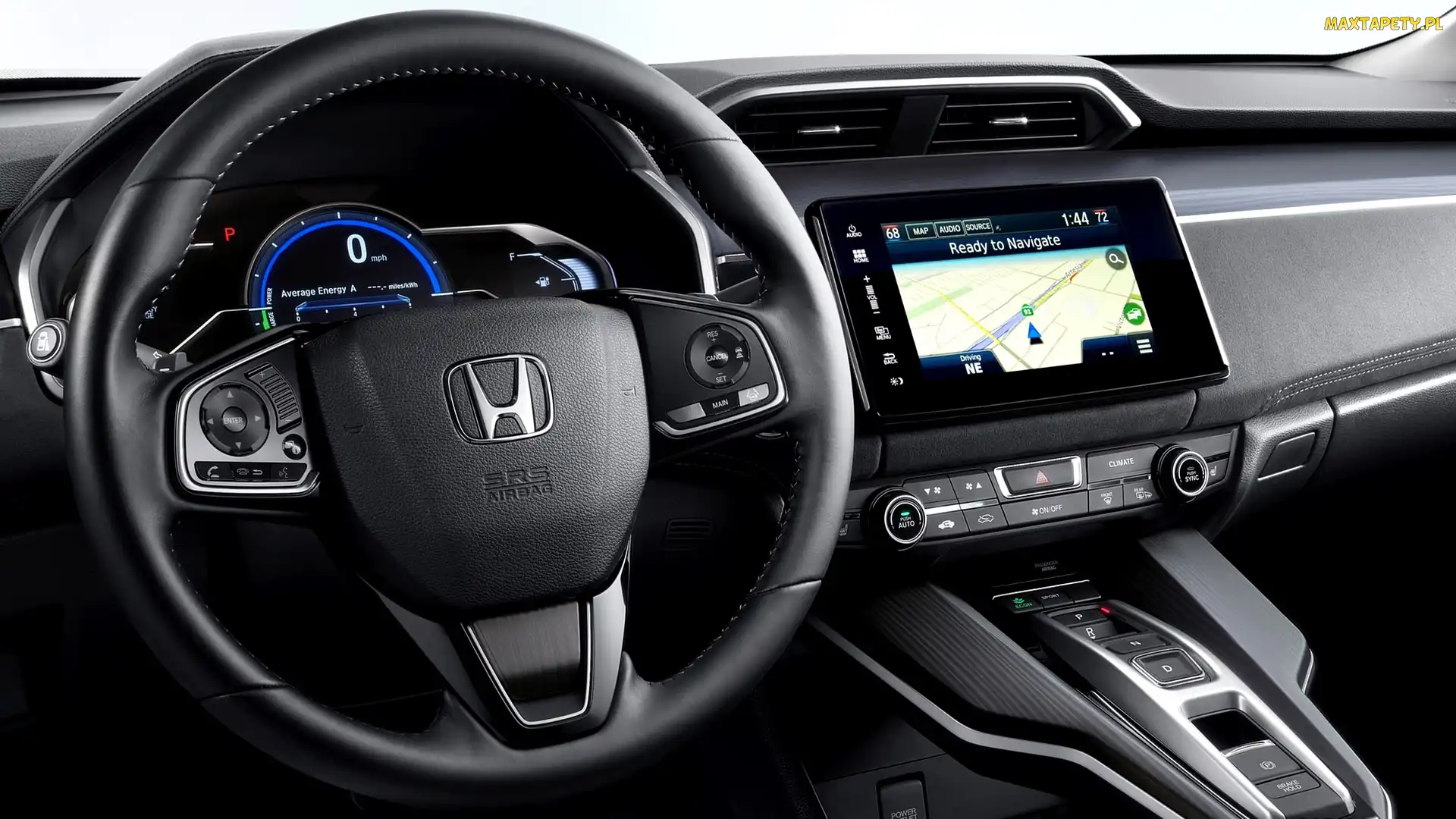 2017, Wnętrze, Honda Clarity Electic