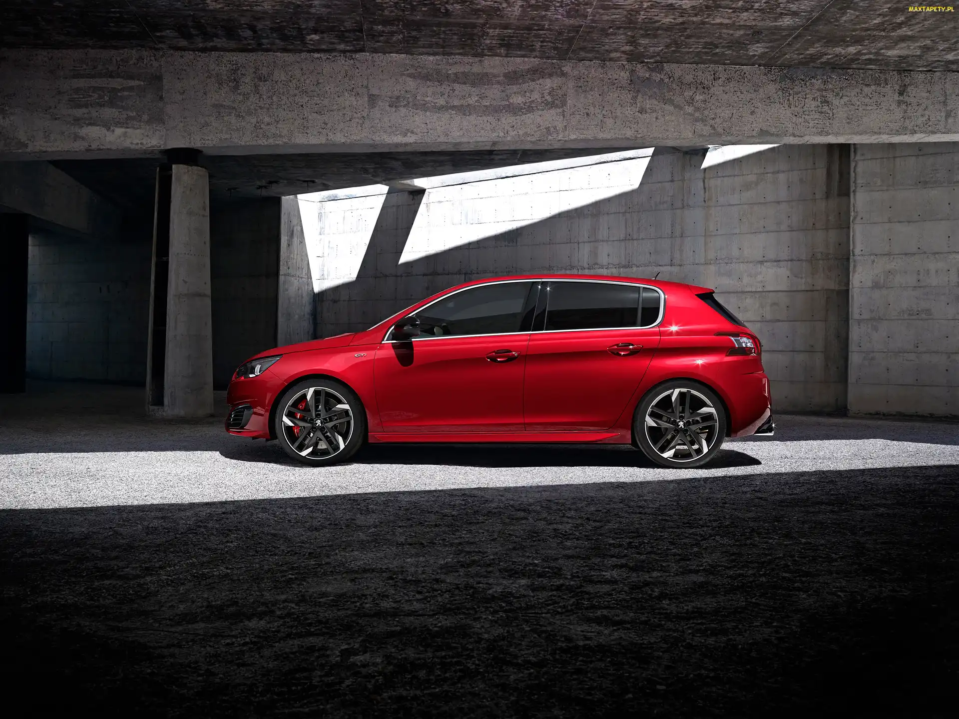 Peugeot 308 GTi, 2015, Czerwony
