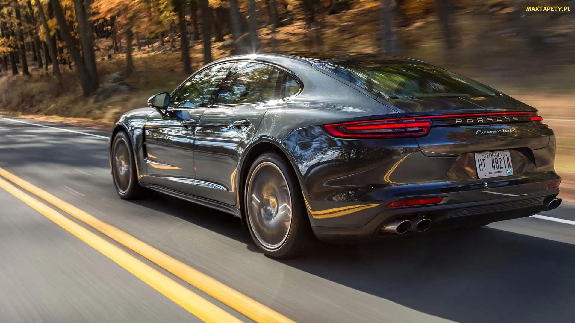 2017, Droga, Porsche Panamera Turbo