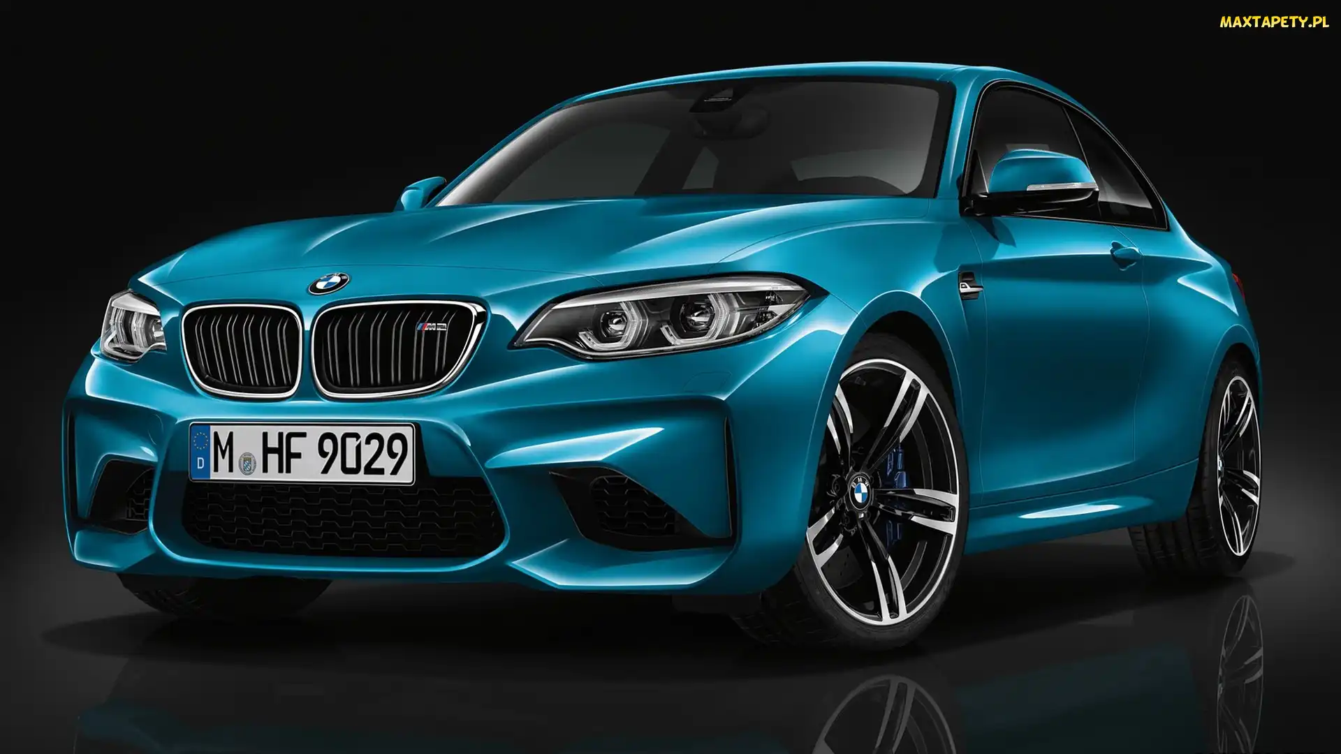 BMW M2 Coupe Long Beach Blue Metallic, 2016, Niebieskie