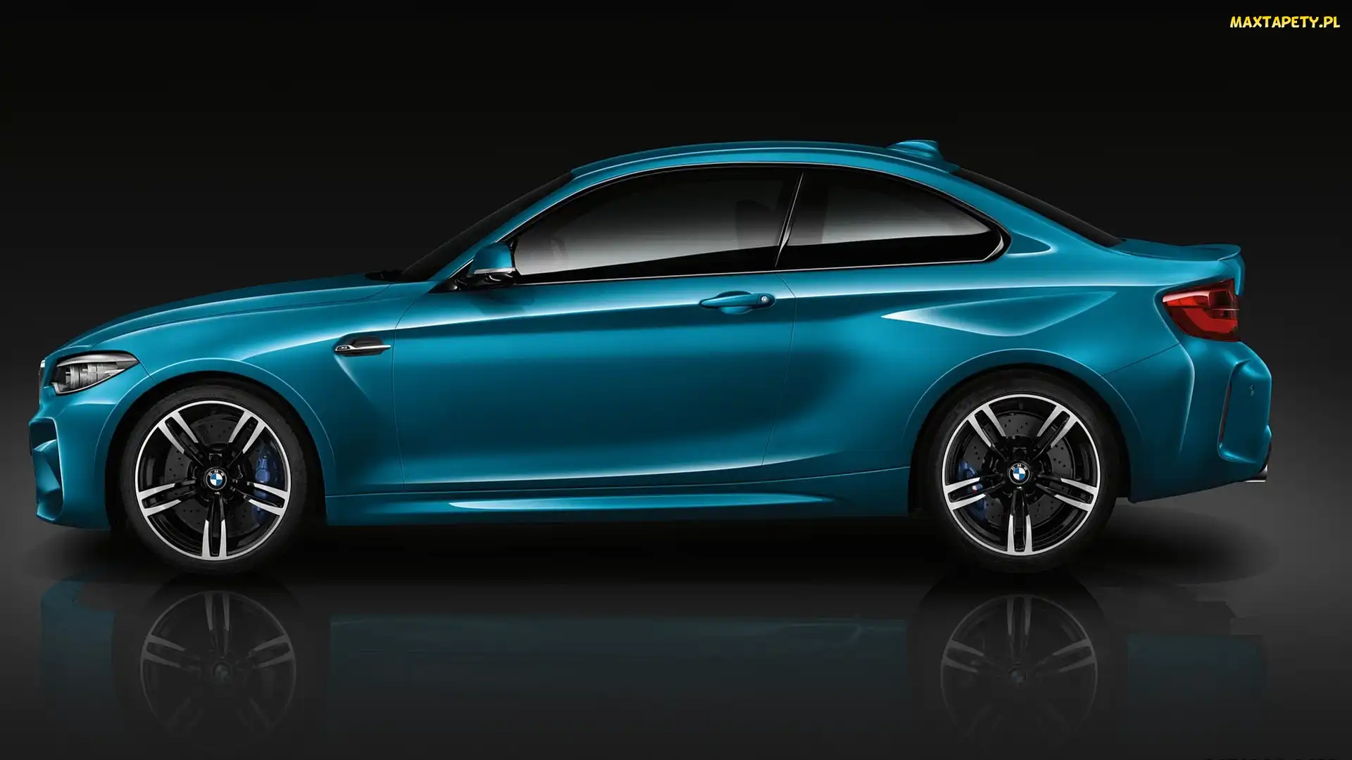 BMW M2 Coupe, 2016, Niebieskie